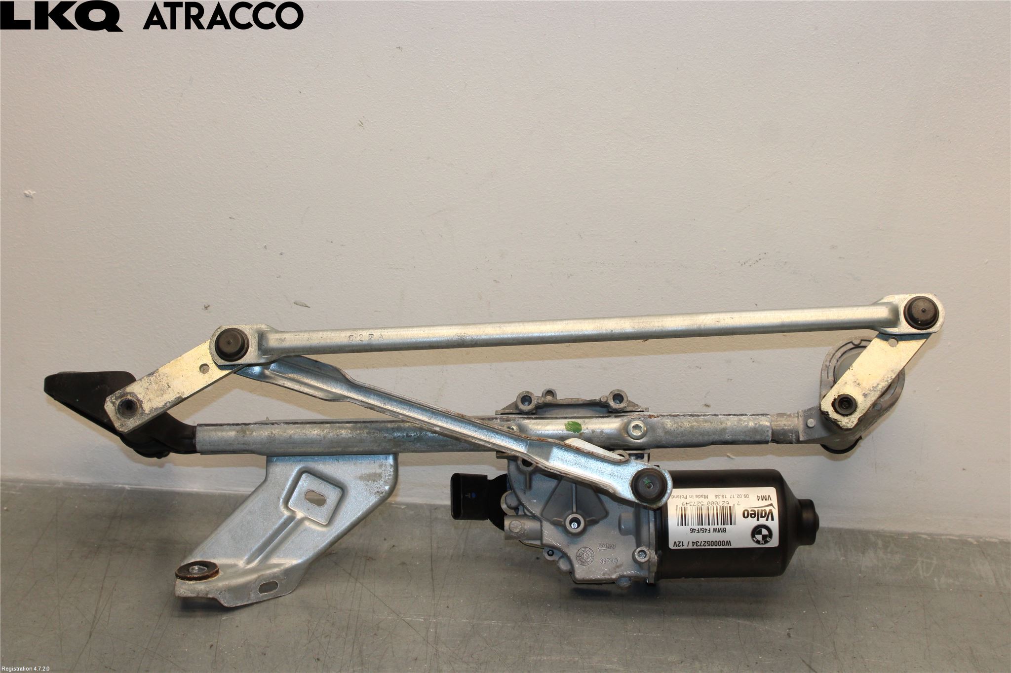 BMW 2 F45 Active Tourer 14-21 Viskermotor Frontrute