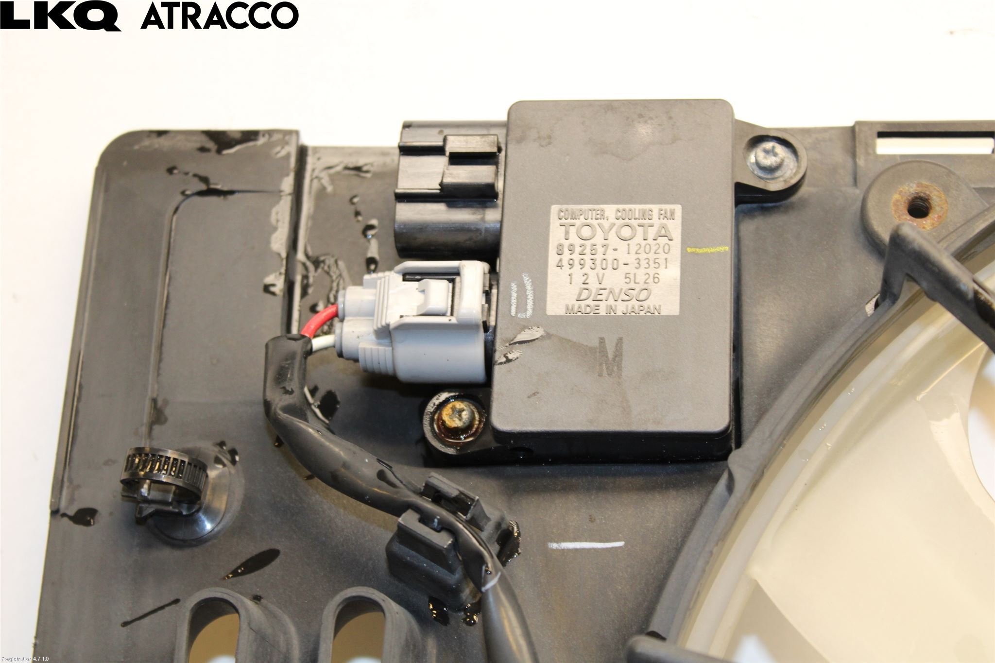 Toyota AVENSIS 09-15 Kjølevifte Elektrisk