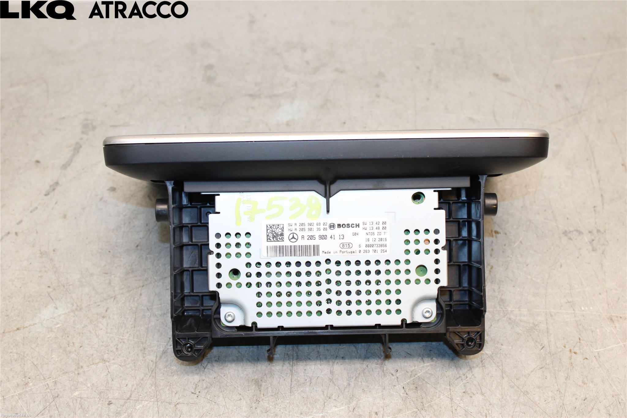 Mercedes-Benz MB C-KLASS (W205) 14-21 Multifunktionsdisplay