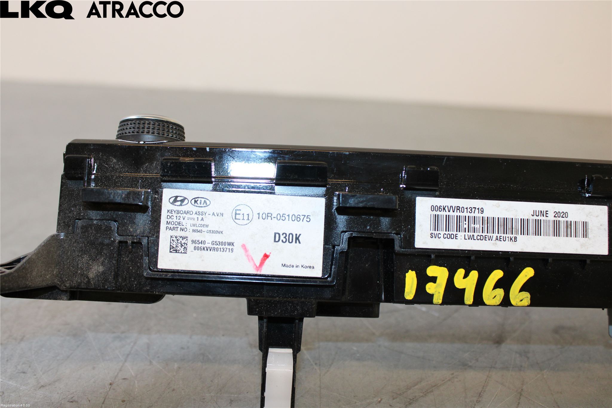 Kia NIRO (DE) 17-22 Bryter Multifunksjon