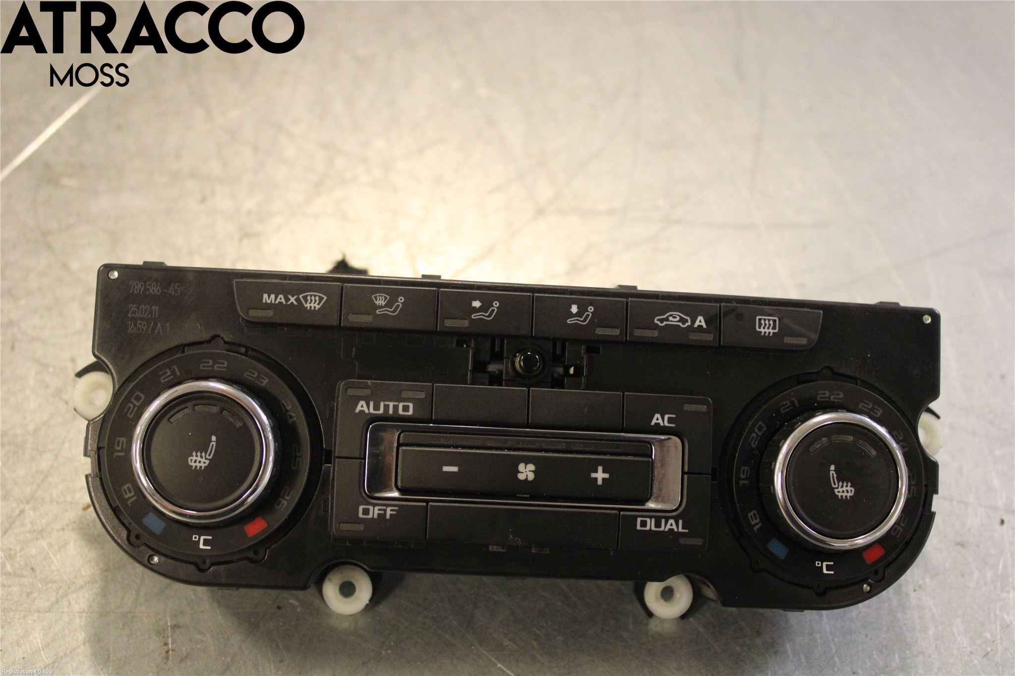 Skoda OCTAVIA (1Z) 05-13 Varme Ac Betjening-Display