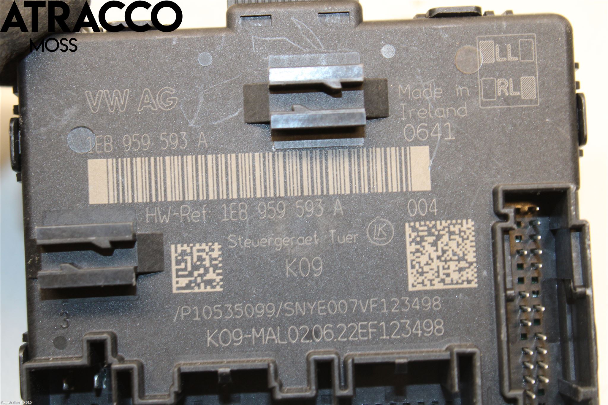 Skoda ENYAQ iV 21- Styreenhet Dør