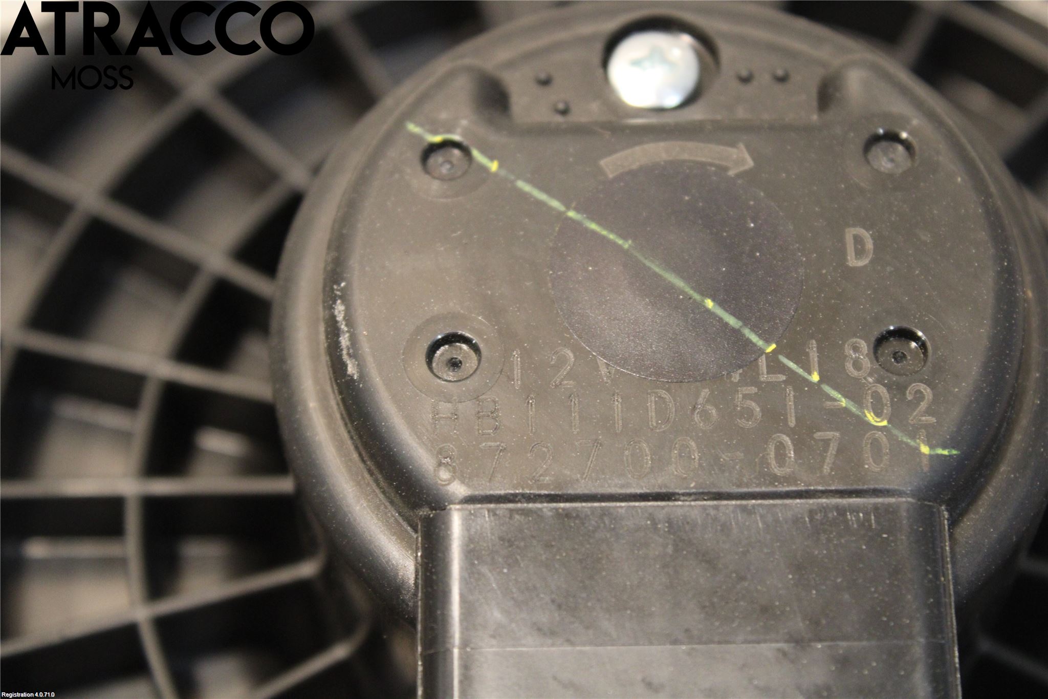 Mazda 3 III 14-19 Varme Ac Varmeapparatvifte