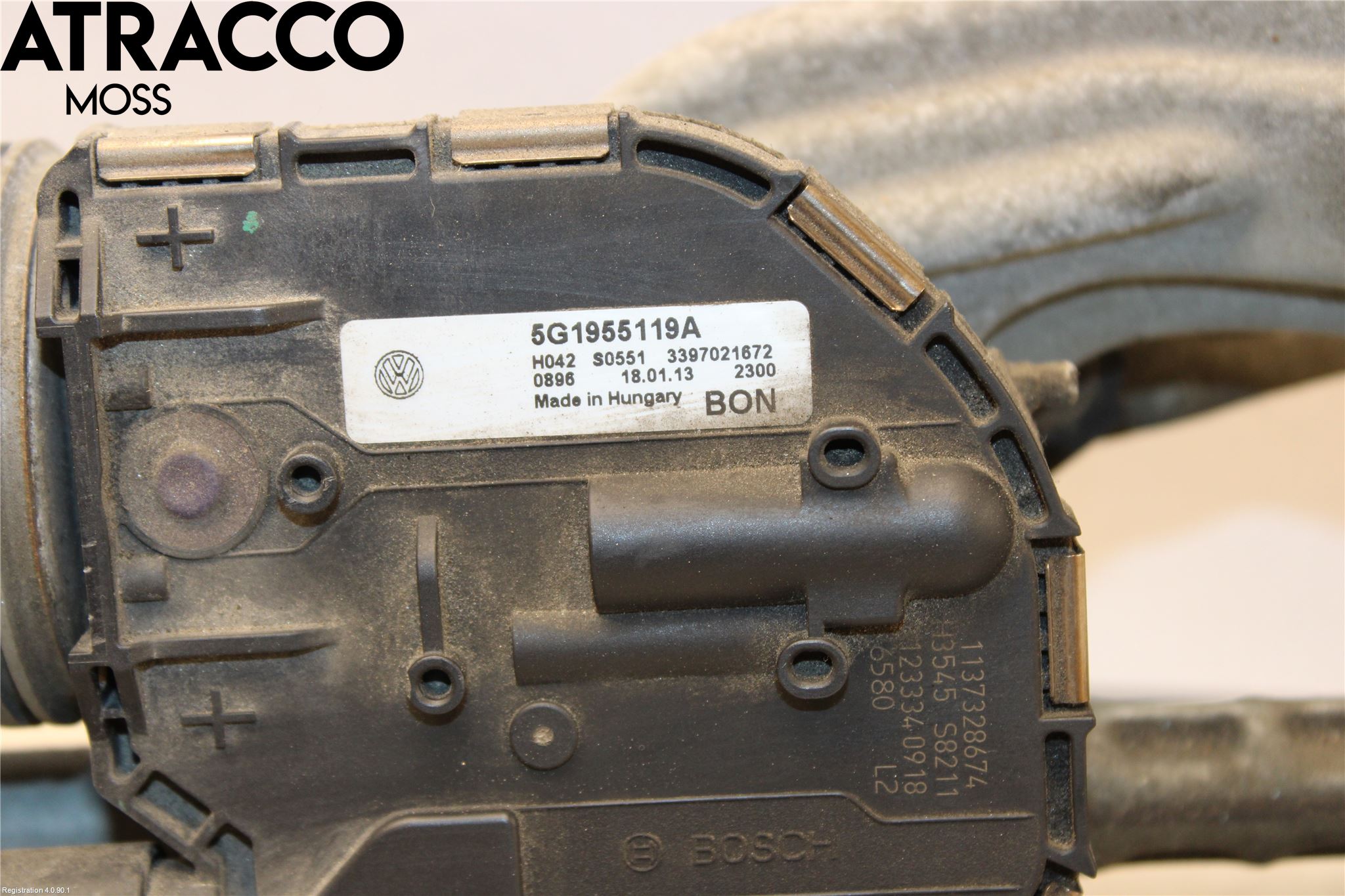 Volkswagen VW GOLF / E-GOLF VII 13-20 Viskermotor Frontrute