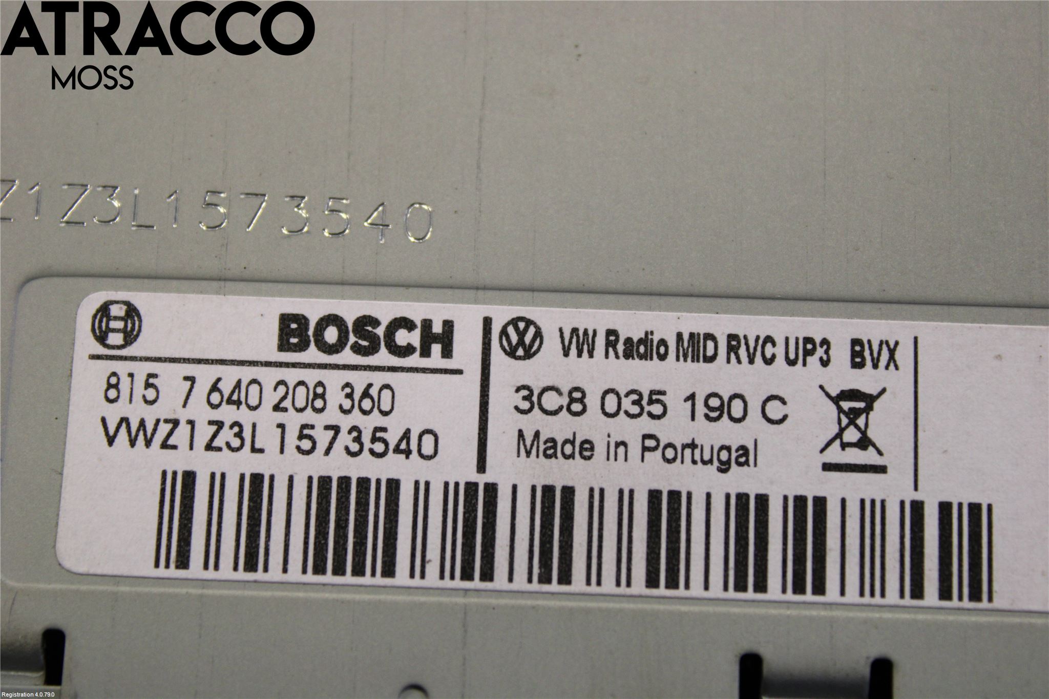 Volkswagen VW GOLF VI 09-13 Stereo Radio Med Cd