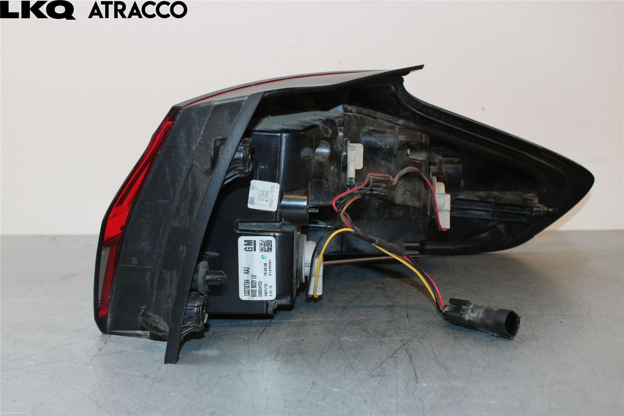 Opel ZAFIRA C 12-19 Baklykt Venstre