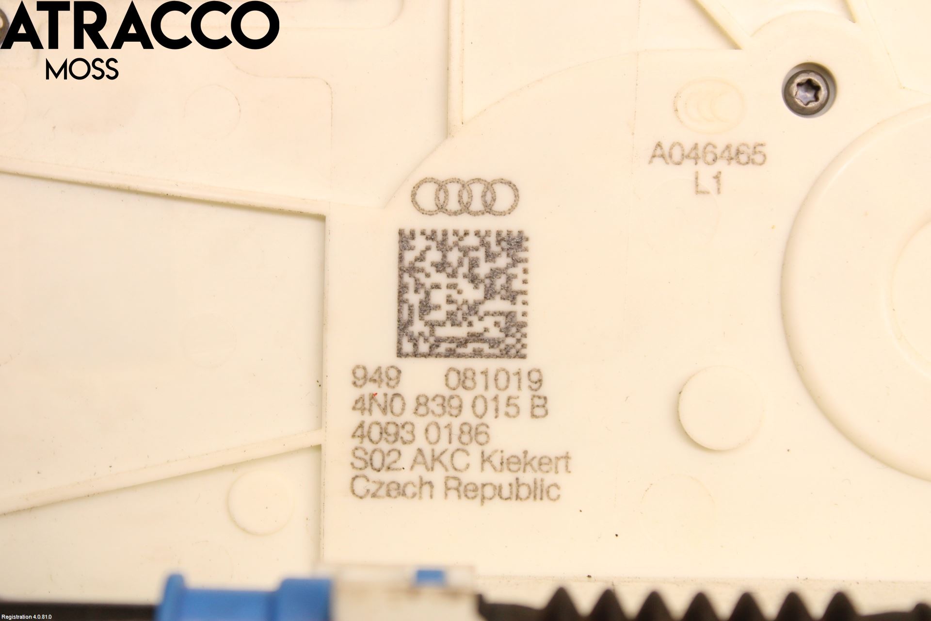 Porsche TAYCAN 20- Dørlås - Låsekasse