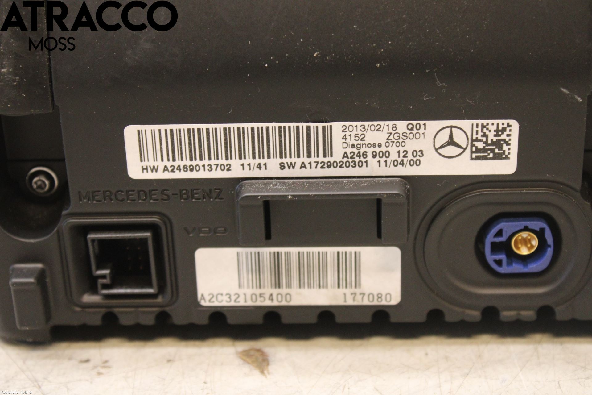 Mercedes-Benz MB A-KLASS (W176) 13-18 Multifunktionsdisplay