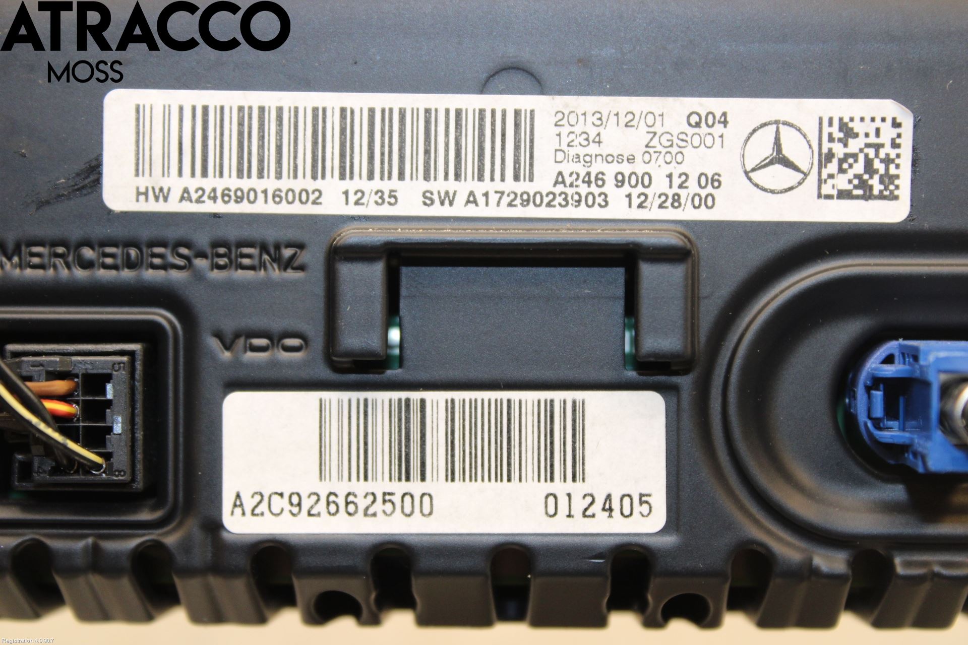Mercedes-Benz MB CLA-KLASS (C117/X117) 13-19 Multifunktionsdisplay