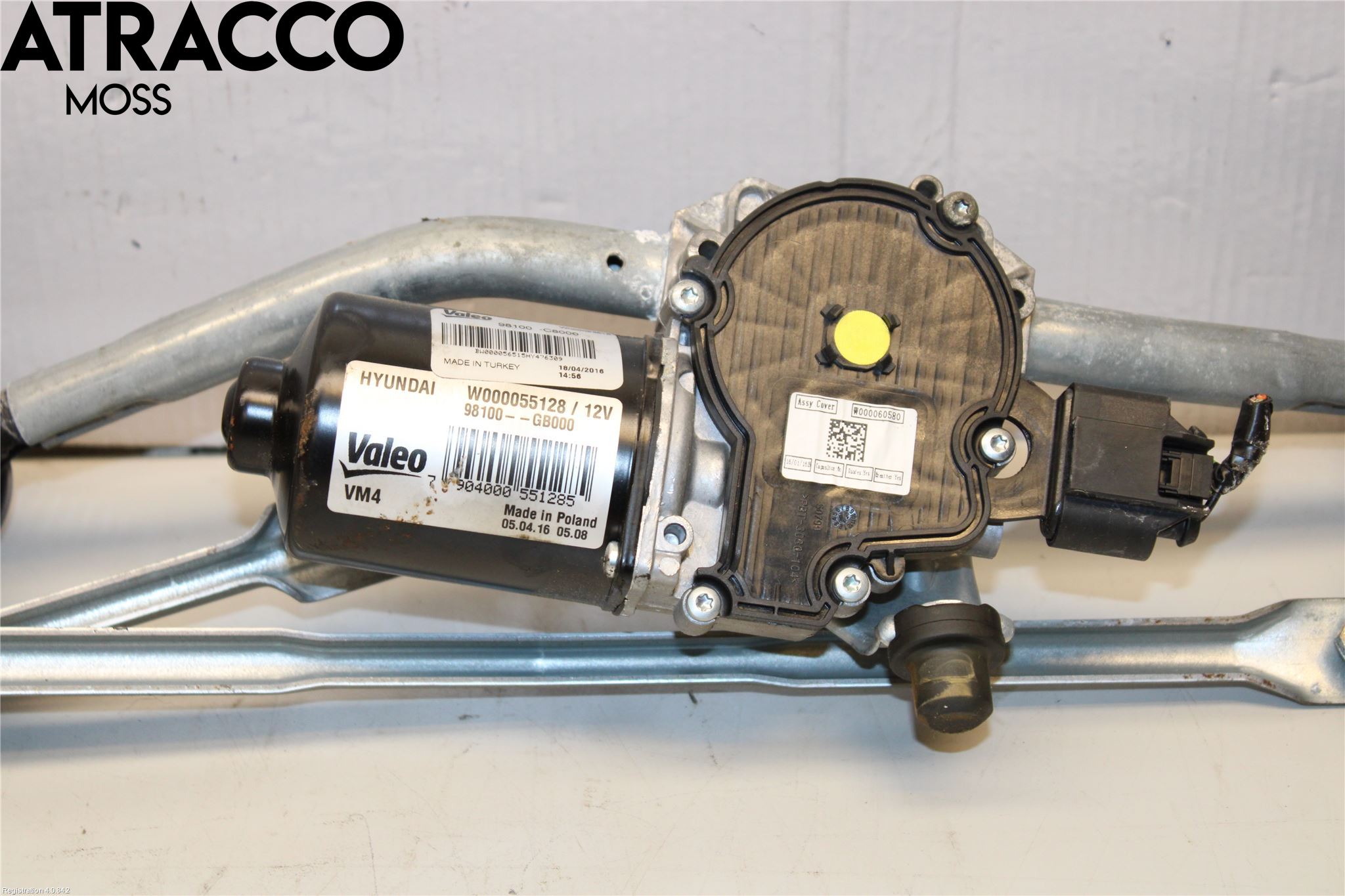 Hyundai i20 GB 15-20 Viskermotor Frontrute