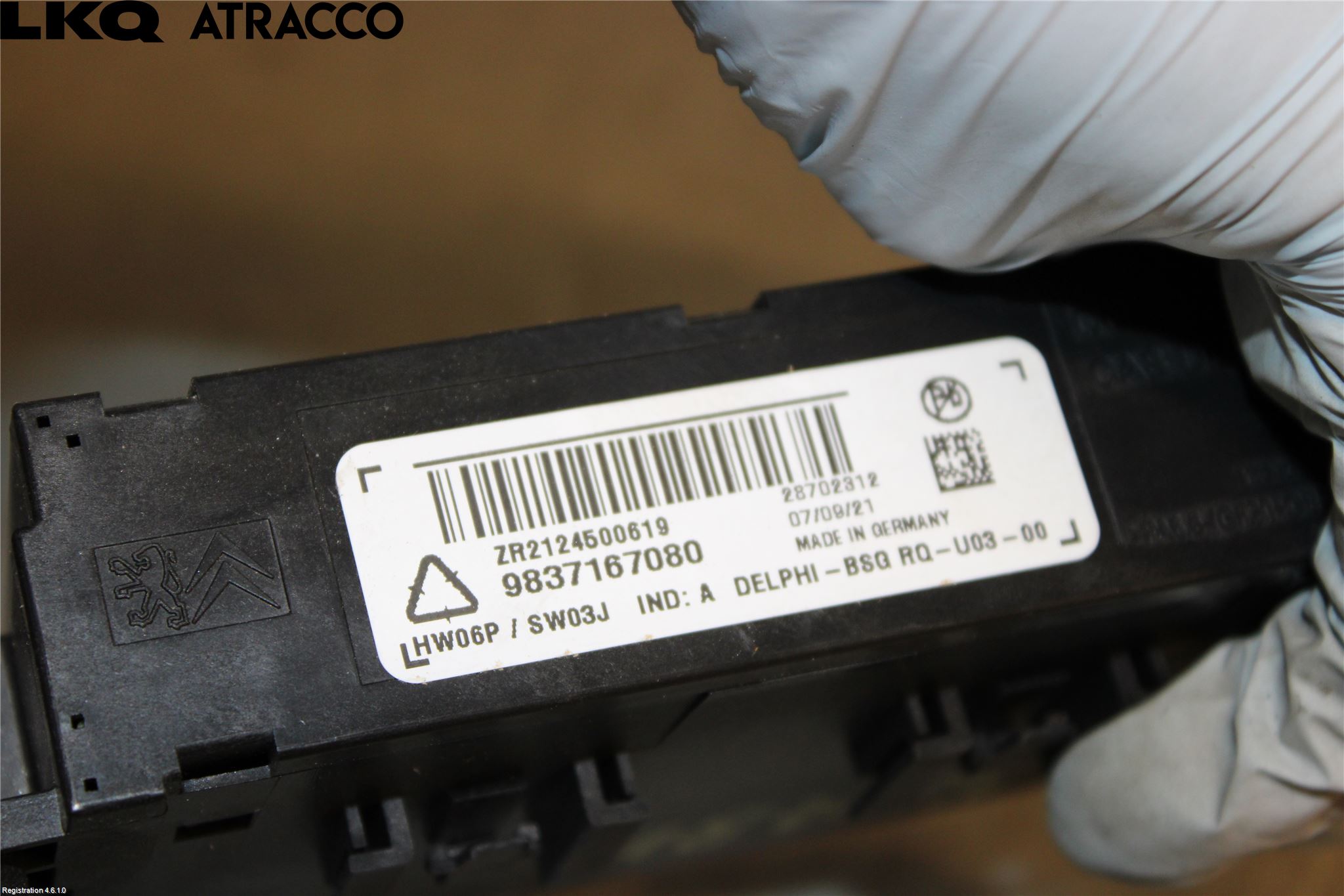 Opel GRANDLAND X 18- Styreenhet Tilhengerfeste