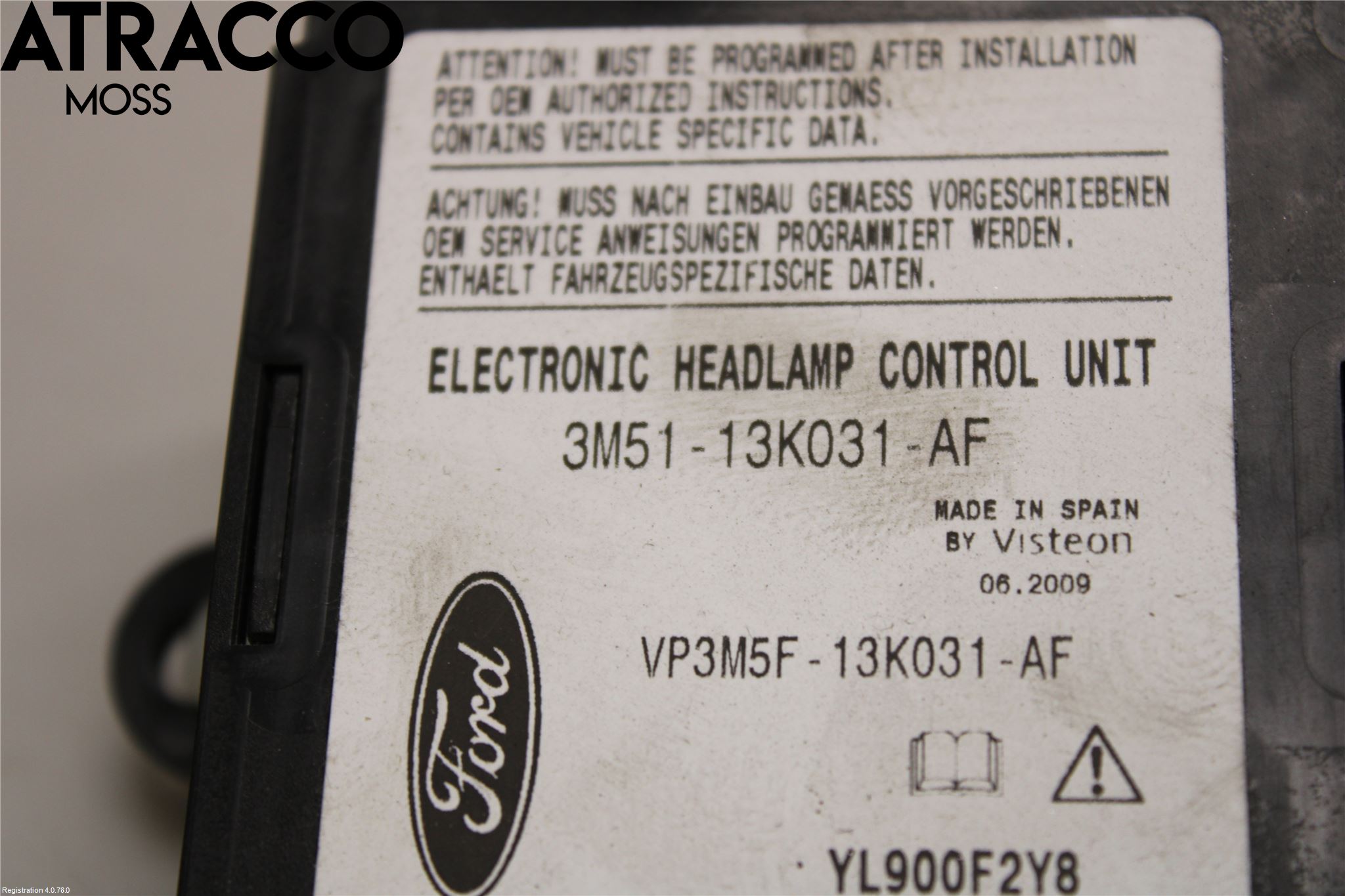 Ford KUGA 08-12 Styreenhet Øvrig