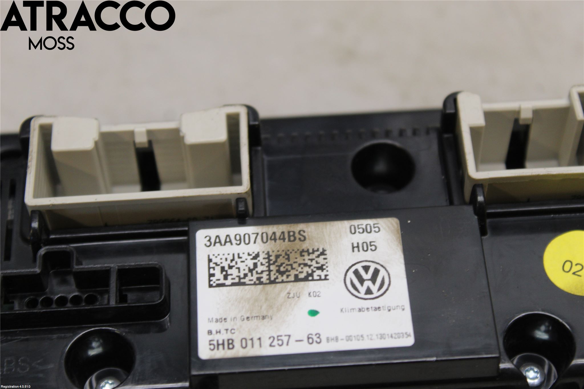 Volkswagen VW PASSAT CC 08-16 Varme Ac Betjening-Display