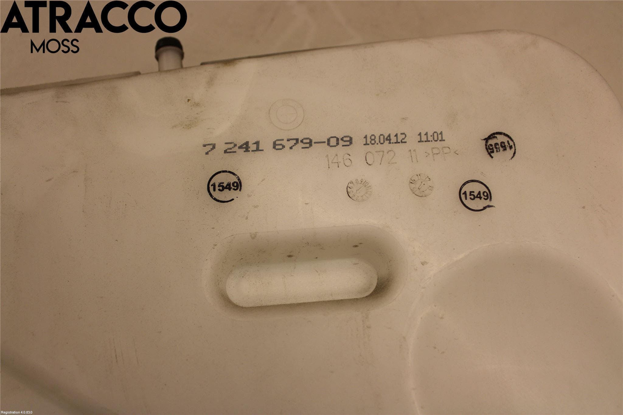 BMW 3 F30/F31/F80 12-19 Spylerbeholder Frontrute-Lykte