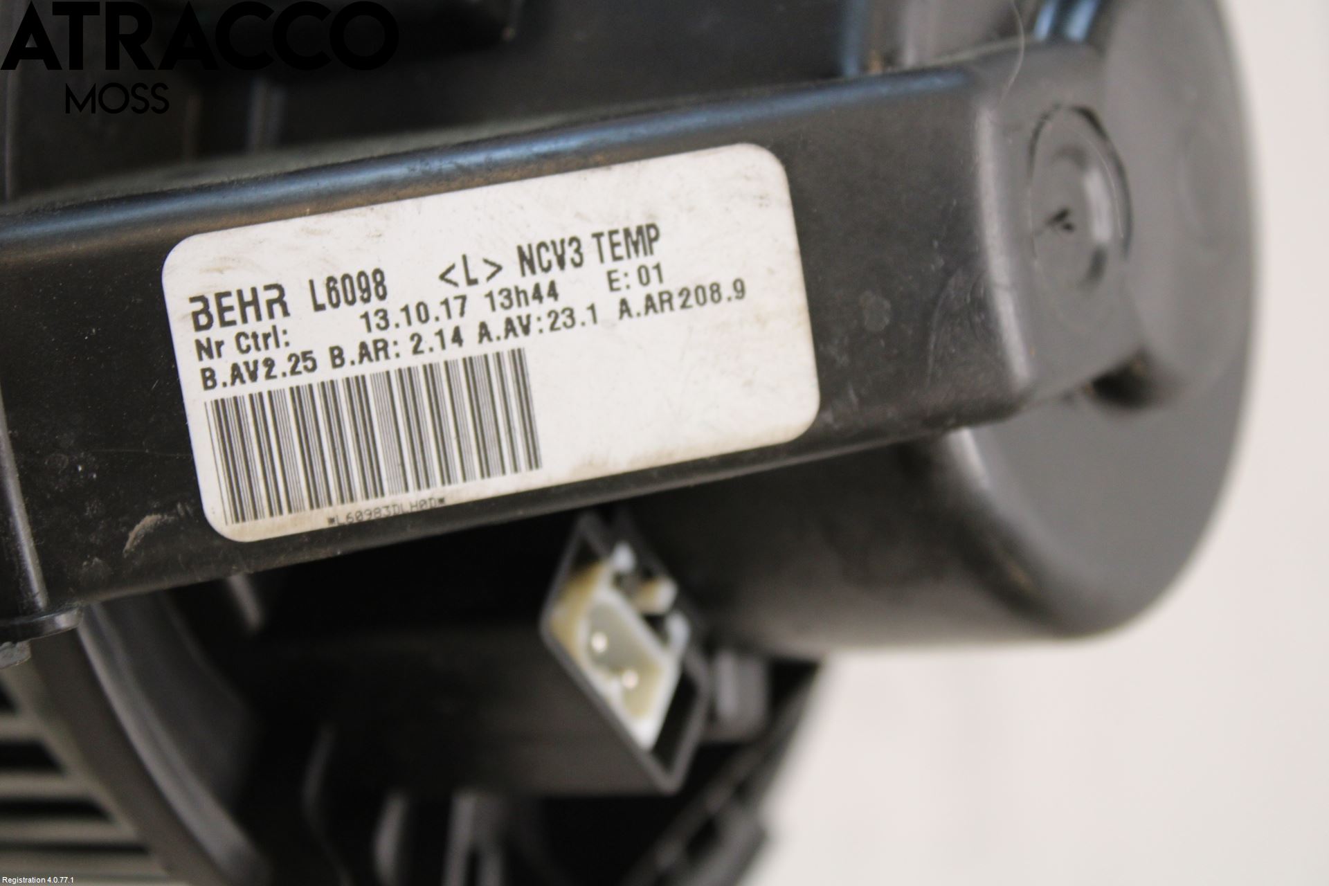 Mercedes-Benz MB SPRINTER (W906) 06-18 Varmeapparat Viftemotor