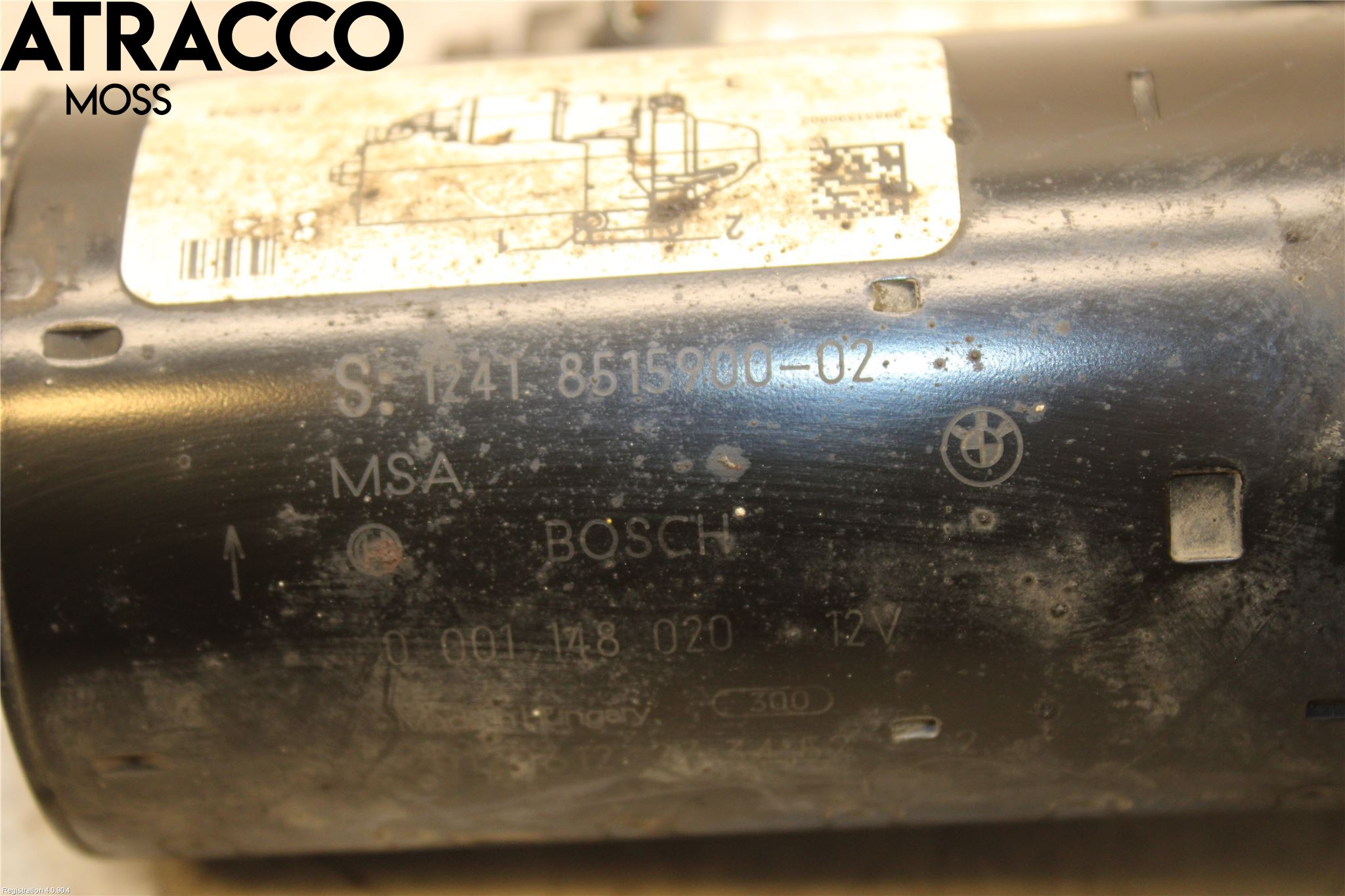 BMW 7 F01/02/03/04 09-15 Startmotor Diesel