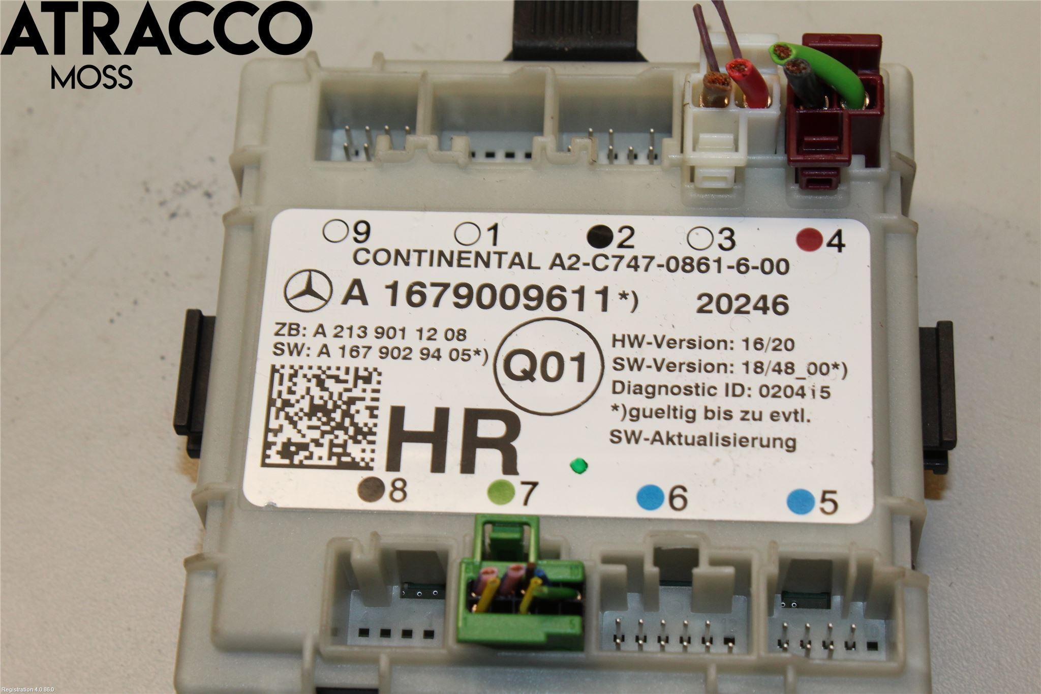 Mercedes-Benz MB EQC (N293) 20- Styreenhet Dør