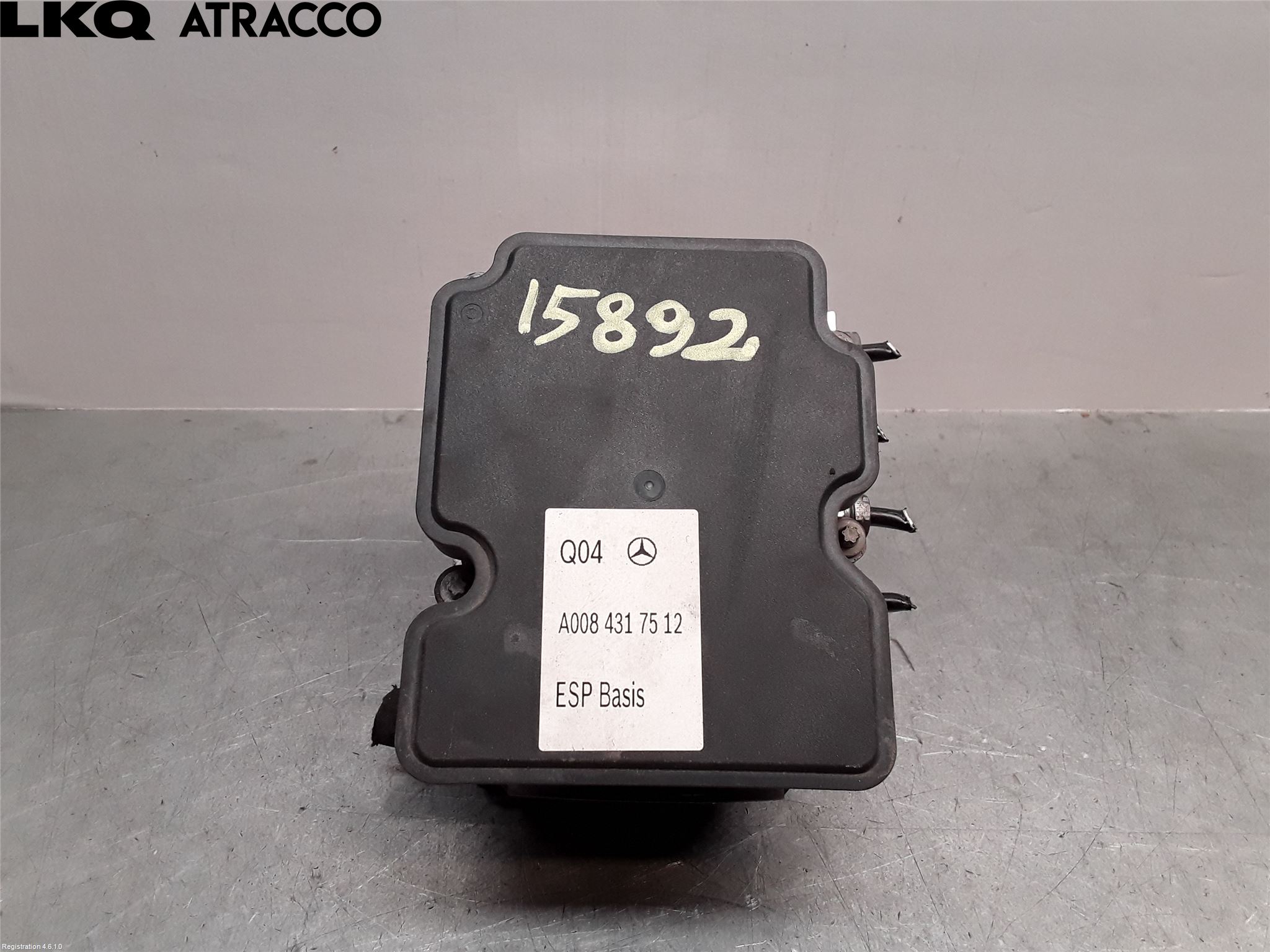 Mercedes-Benz MB B-KLASS (W246/W242) 12-19 Abs Hydraulikkpumpe