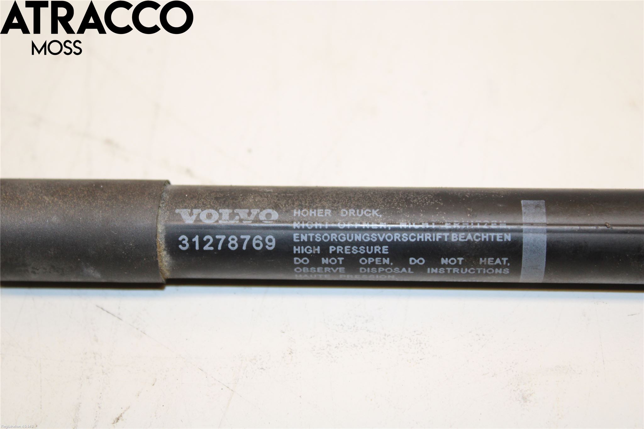 Volvo S60 11-13 Panser Demper-Gassfjær