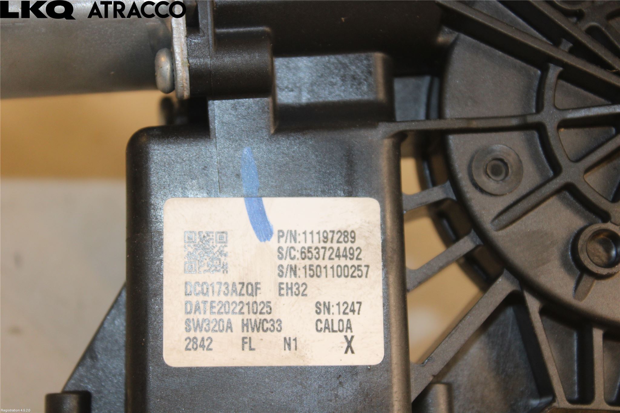 MG 4 23- Vindusheismotor