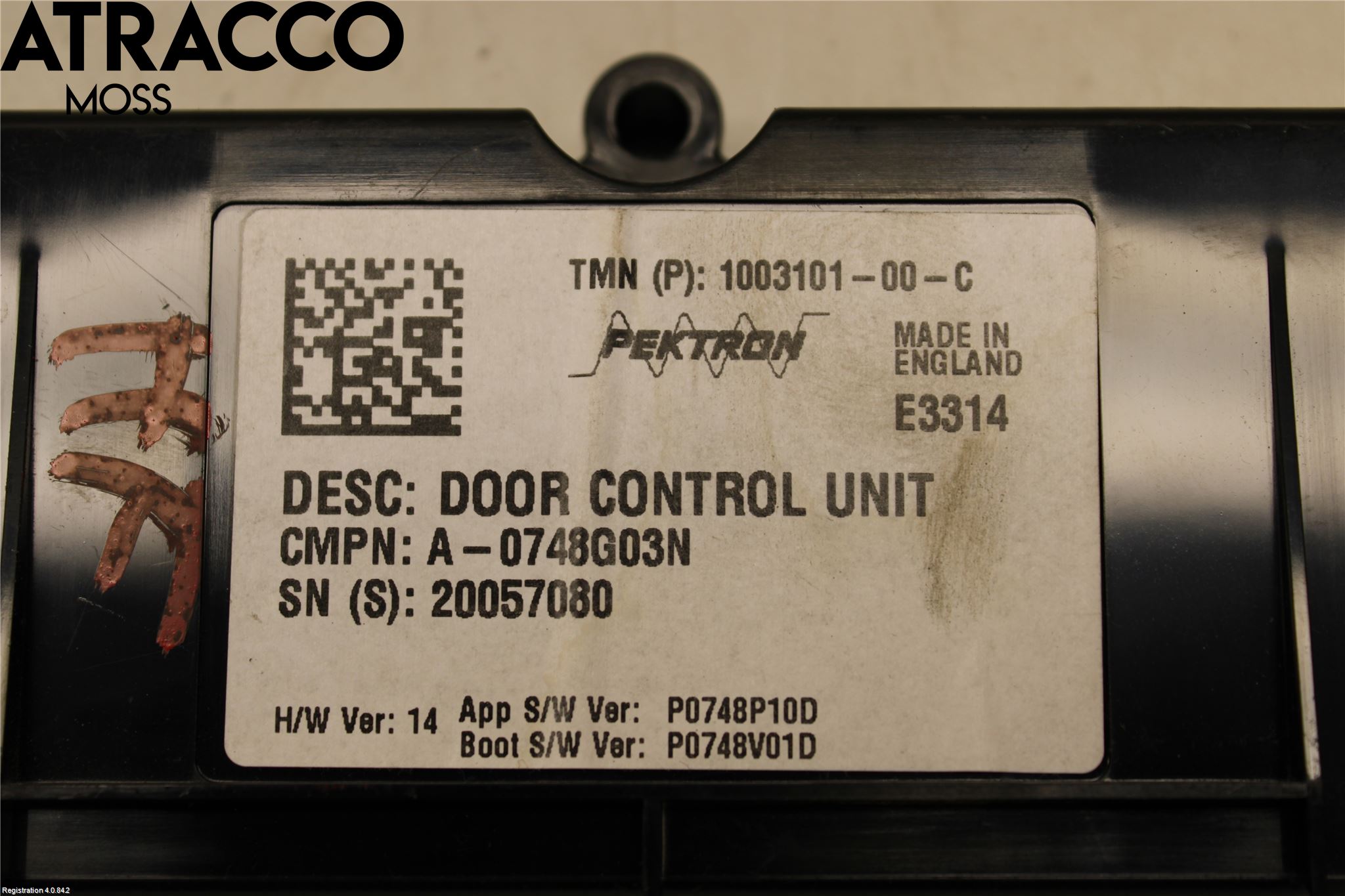 Tesla MODEL S 13- Styreenhet Dør