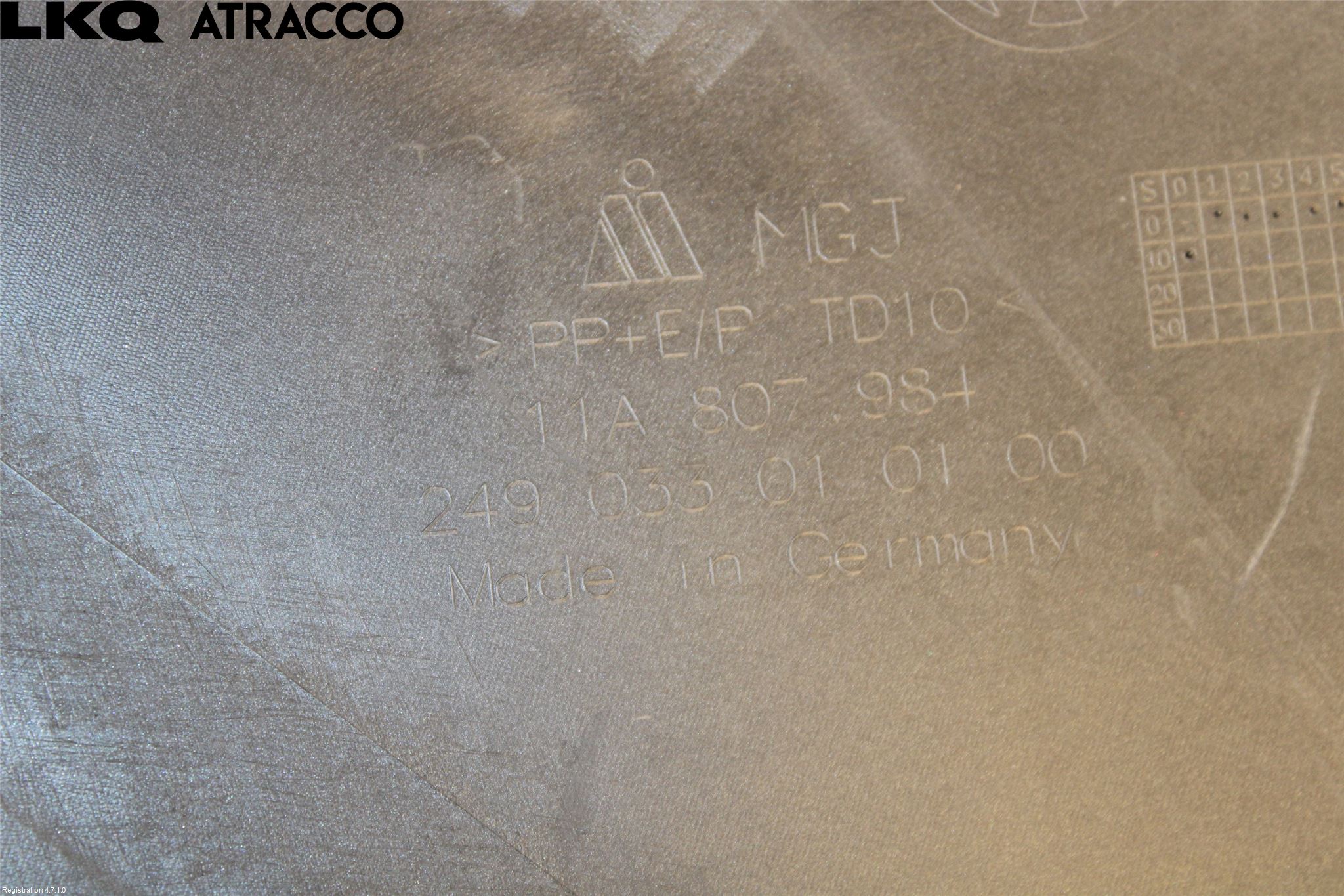 Volkswagen VW ID.4 21- Støtfanger Bak Hjørne Høyre