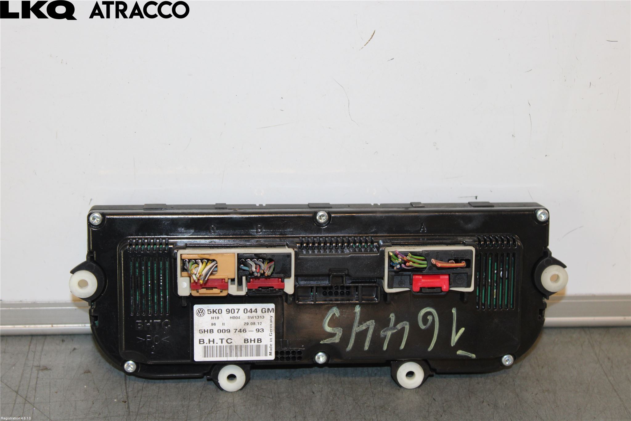 Volkswagen VW GOLF VI 09-13 Varme Ac Betjening-Display