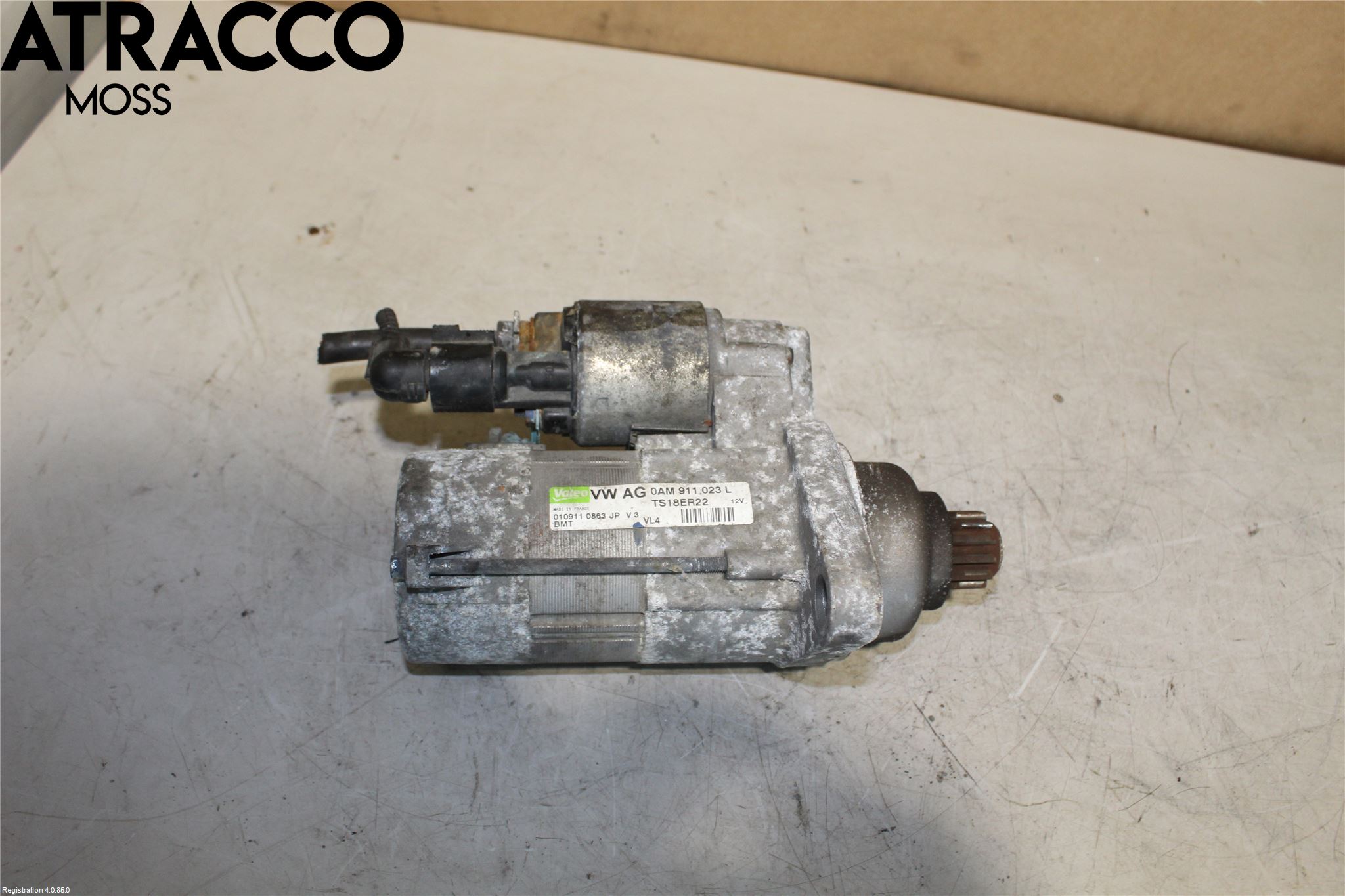 Volkswagen VW GOLF VI 09-13 Startmotor Diesel