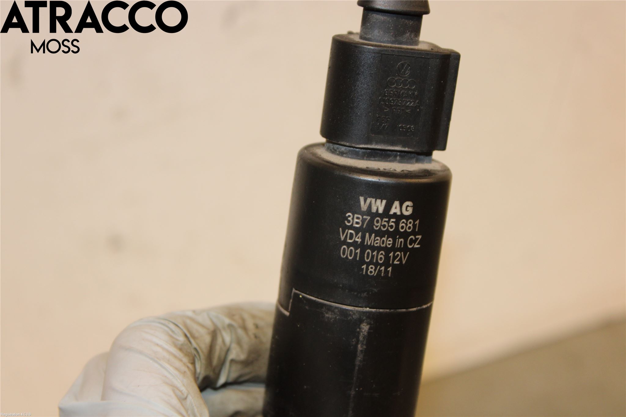 Volkswagen VW GOLF VI 09-13 Spylerpumpe Høytrykk