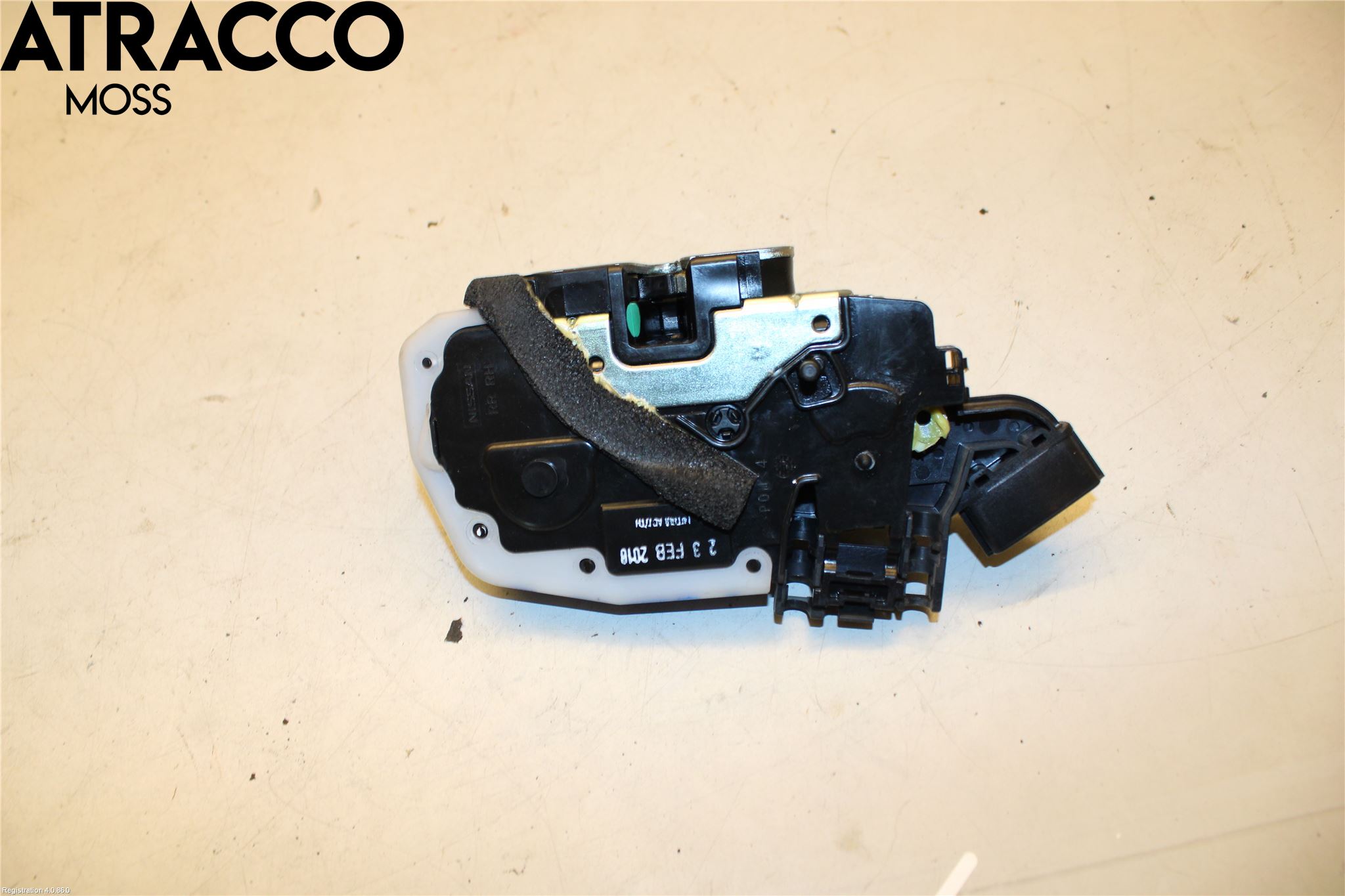 Nissan LEAF 18- Dørlås - Låsekasse