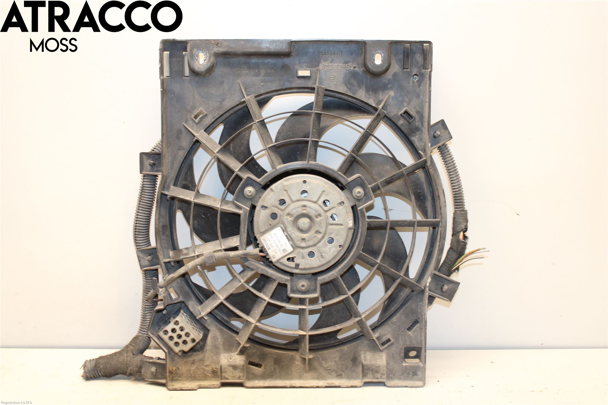 Mazda 2 (DE) 08-15 Kjølevifte Elektrisk