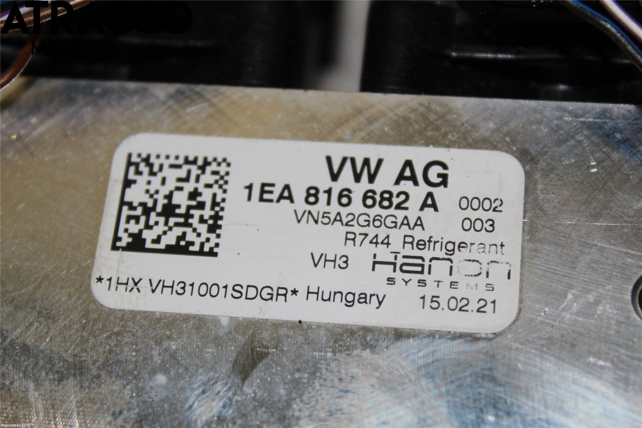 Skoda ENYAQ iV 21- Varme Ac Ekspansjonsventil