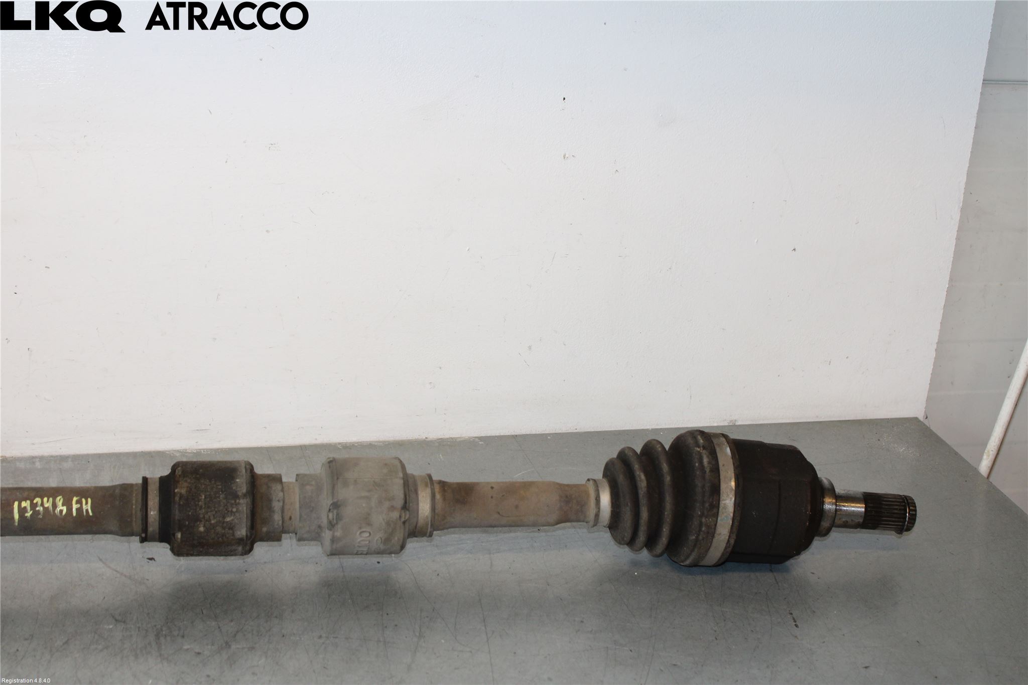 Kia SPORTAGE (SL) 11-15 Drivaksel Foran Kompl Høyre