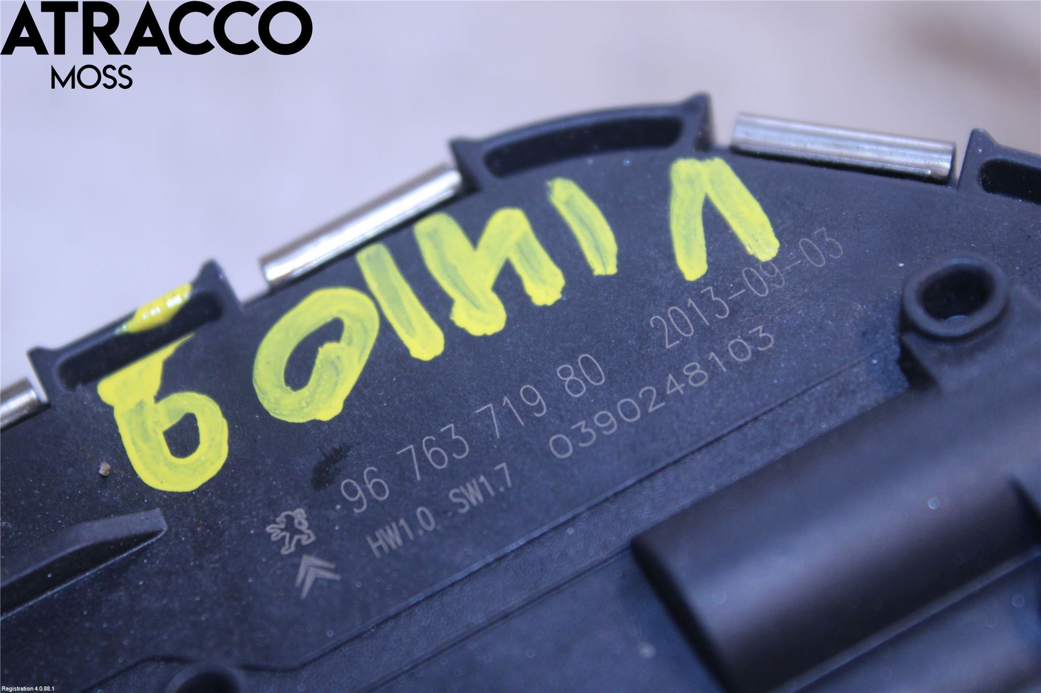 Citroen C4 PICASSO 14-18 Viskermotor Frontrute