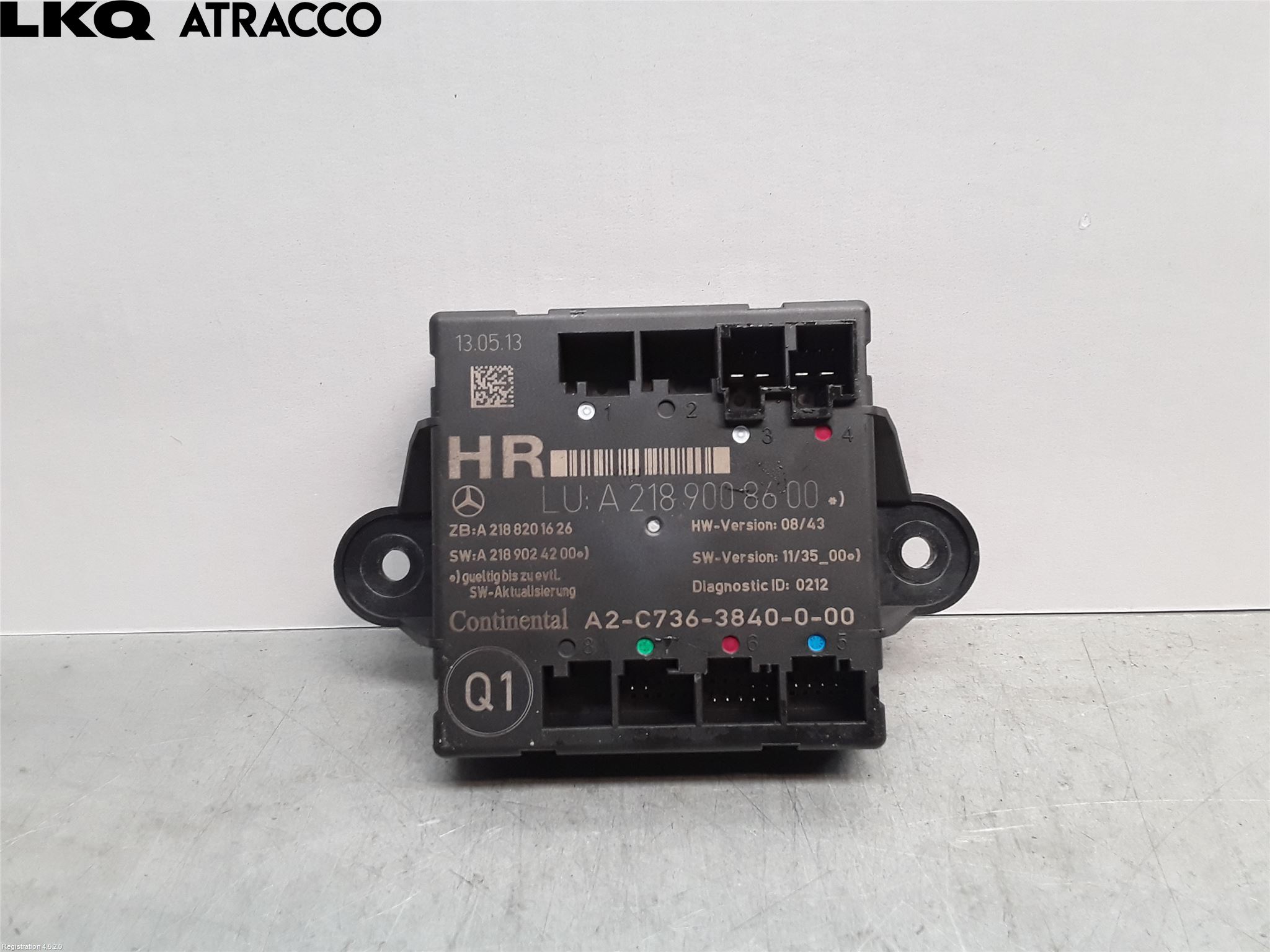 Mercedes-Benz MB E-KLASS (W212) 09-16 Styreenhet Dør