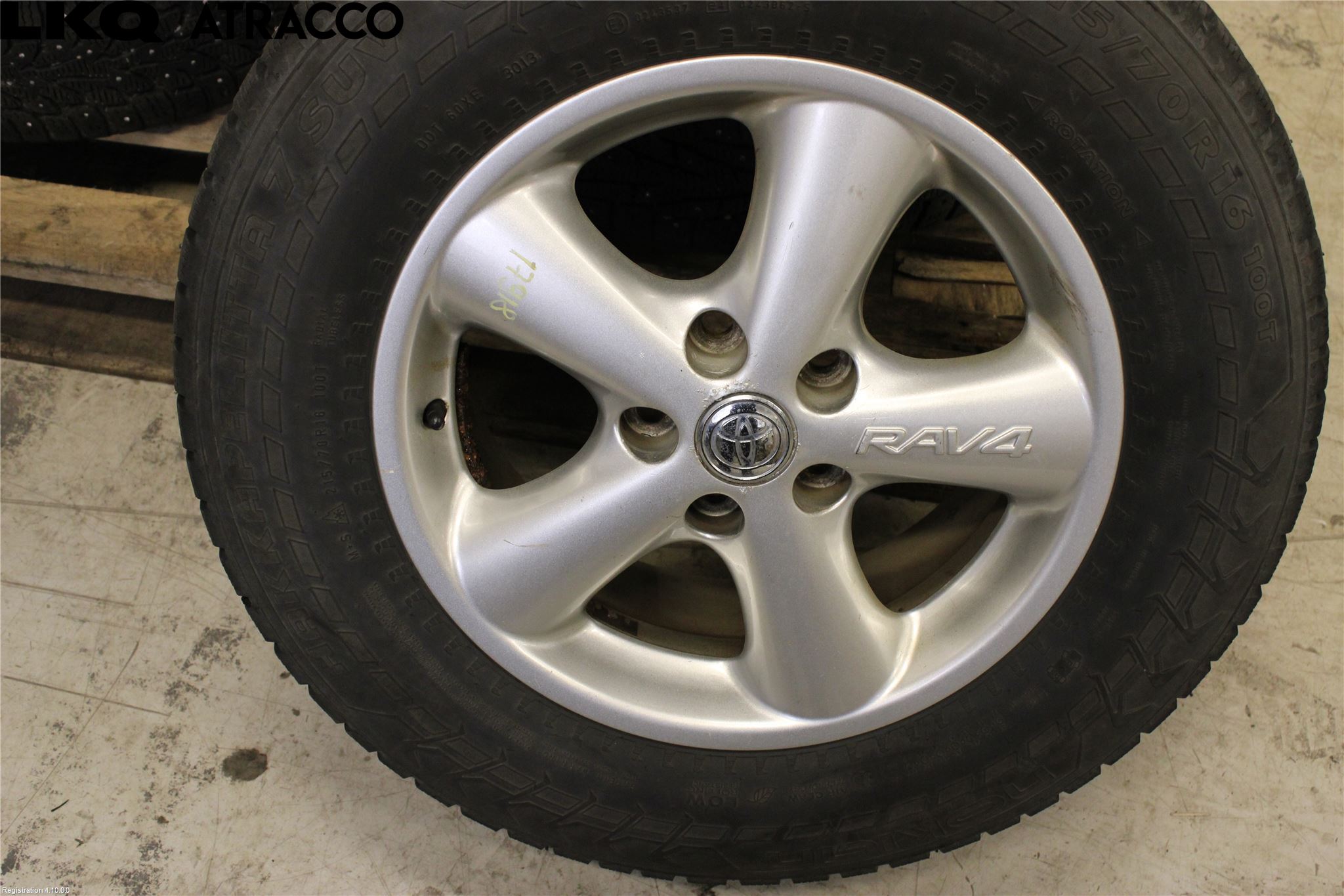 Toyota RAV 4 06-12 Dekk Vinter På Alu Felg 4Stk