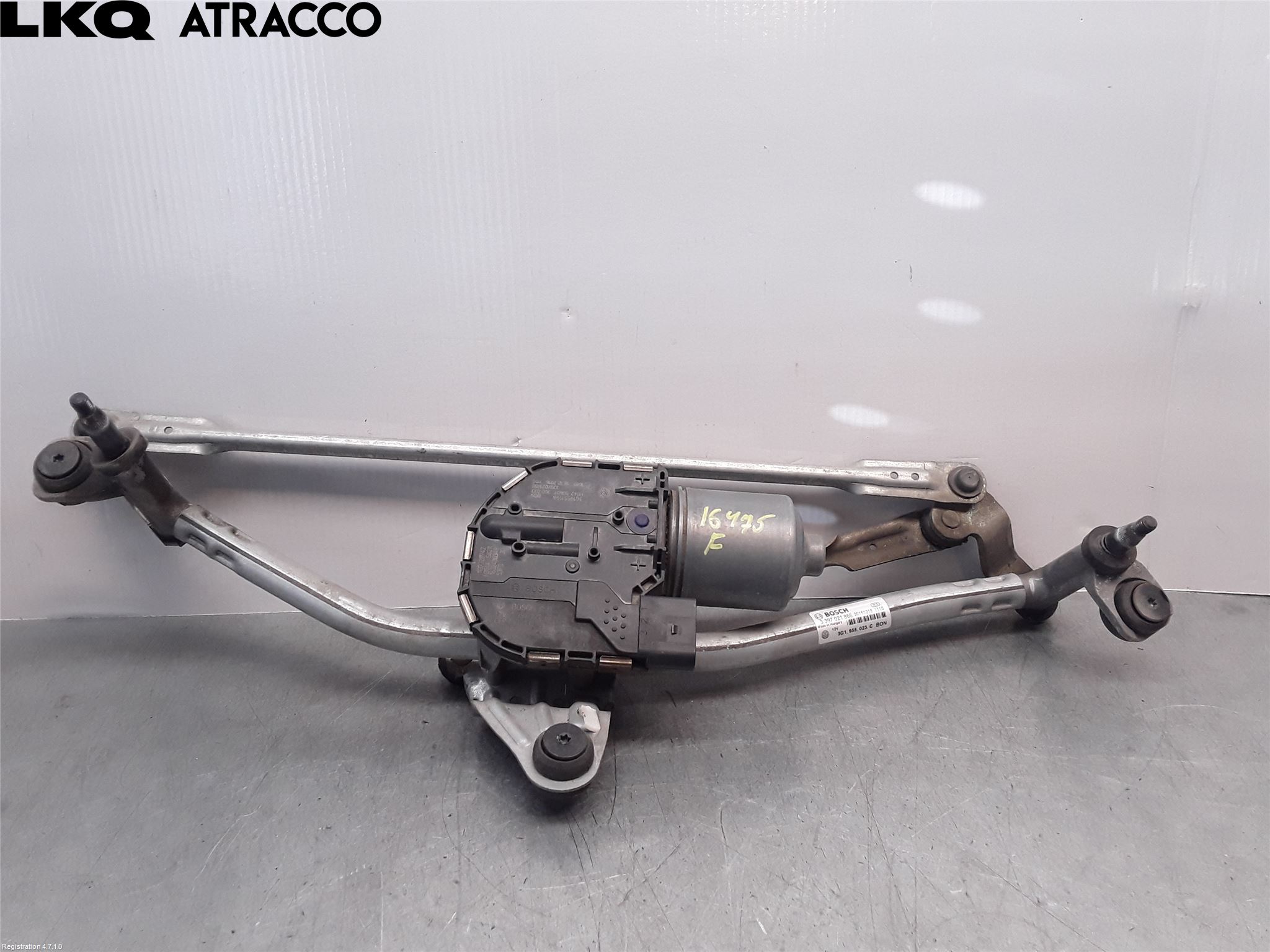 Volkswagen VW PASSAT 15-19 Viskermotor Frontrute