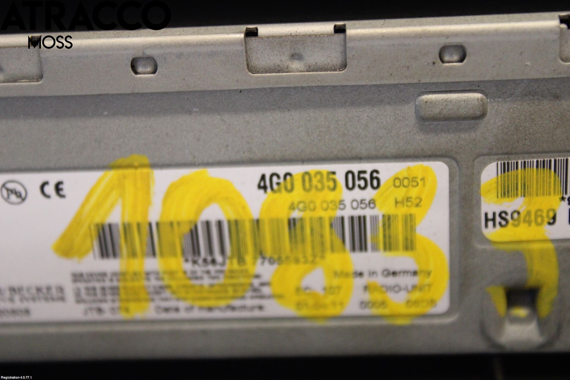 Audi A6/S6     05-11 Stereo Radio