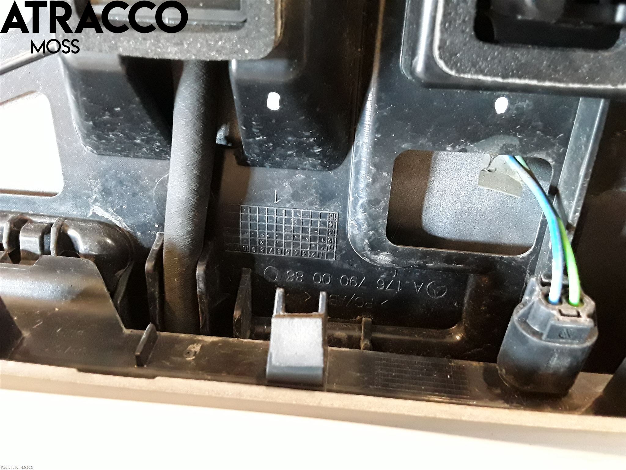 Mercedes-Benz MB A-KLASS (W176) 13-18 Spoiler Bakluke