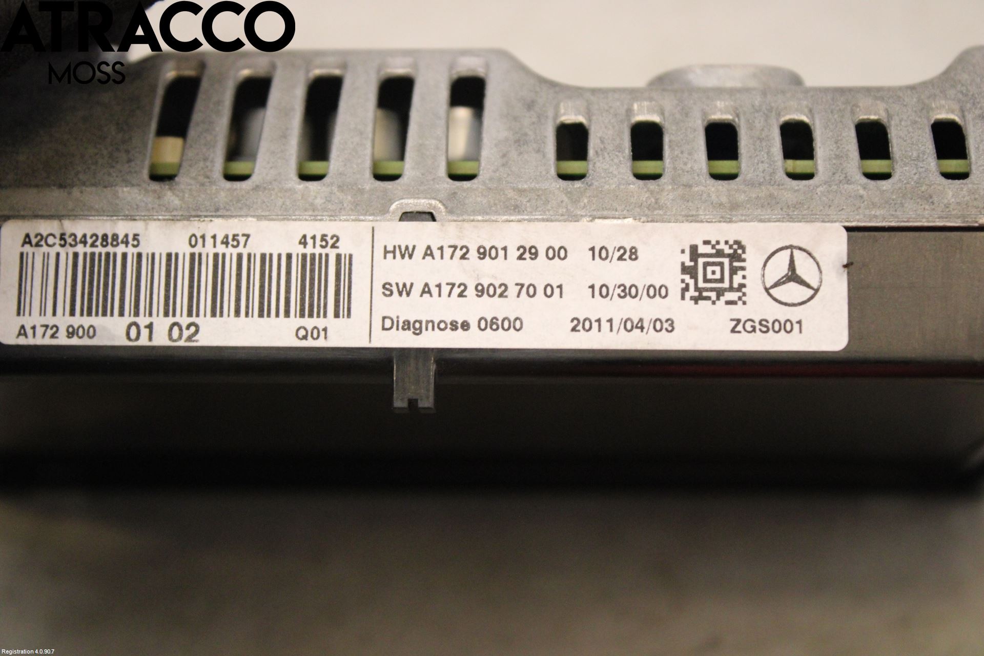 Mercedes-Benz MB C-KLASS (W204) 07-15 Multifunktionsdisplay