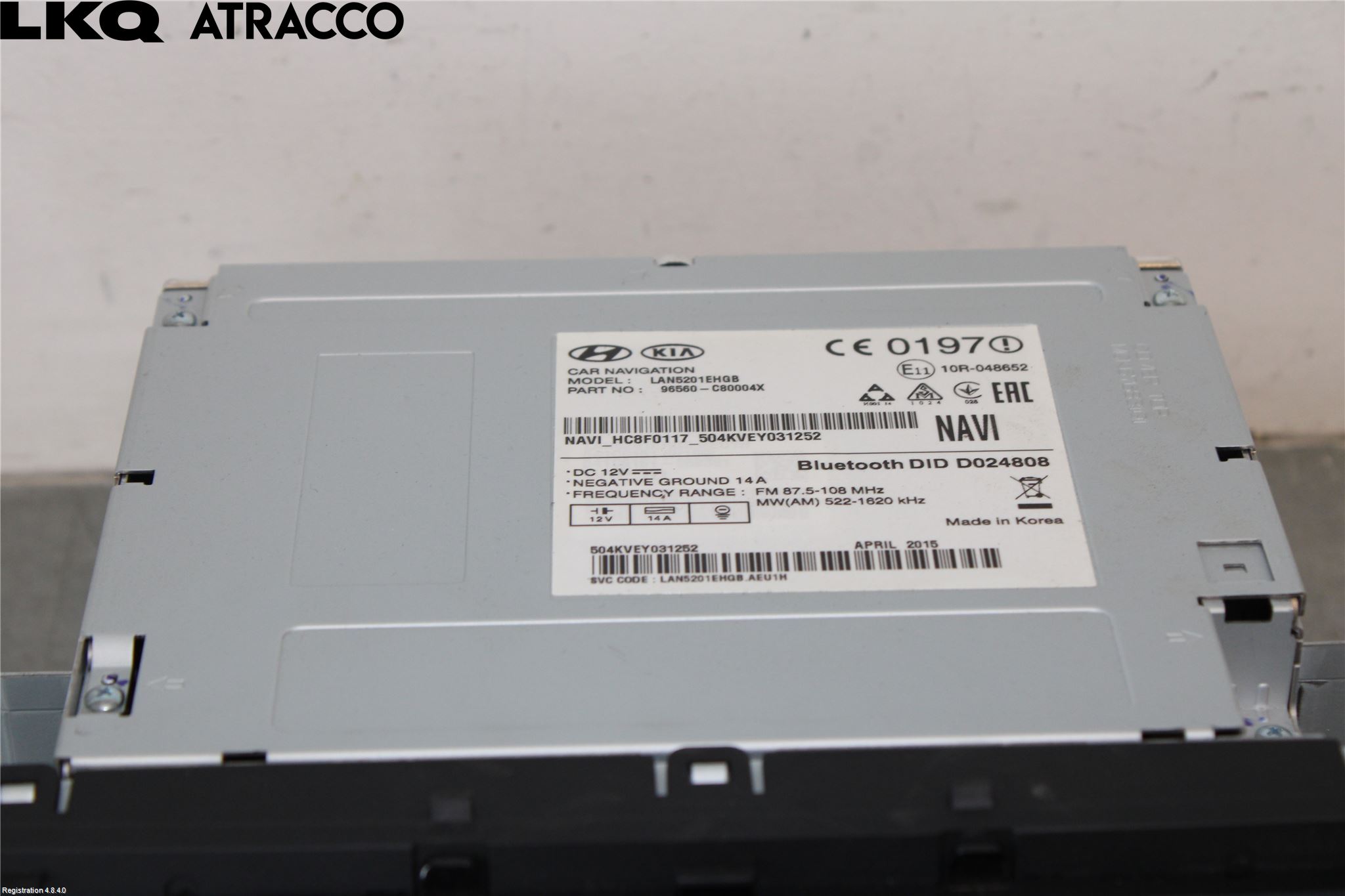 Hyundai i20 GB 15-20 Stereo Radio