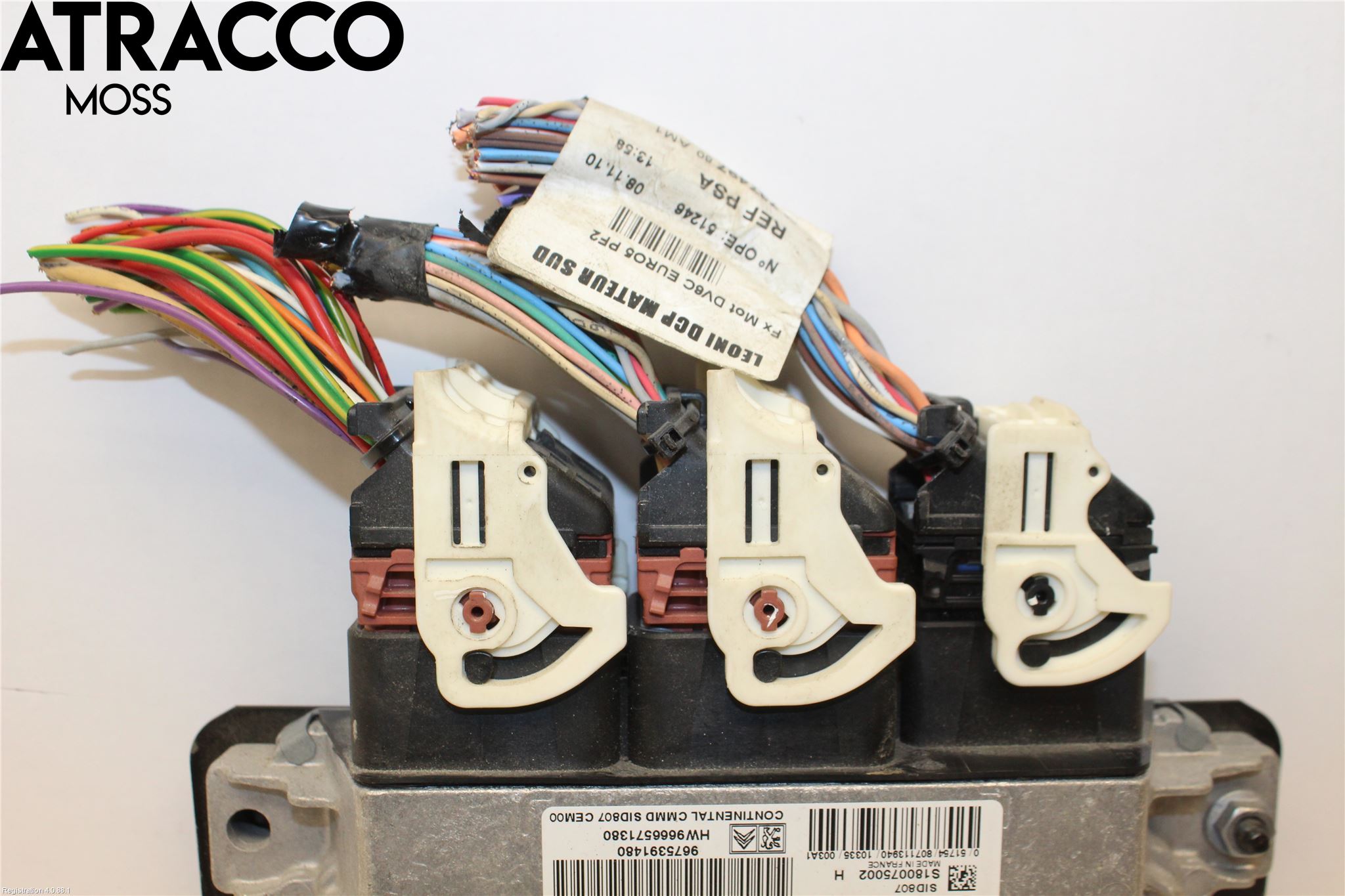 Peugeot 308 08-13 Styreenhet Innsprøytning