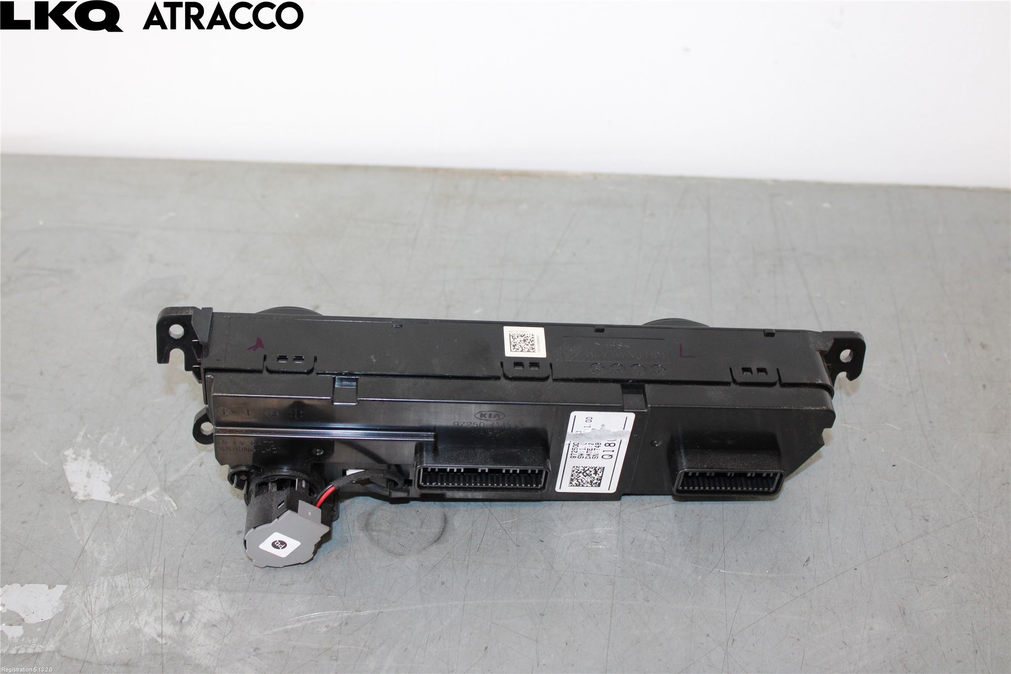 Kia NIRO (DE) 17-22 Varme Ac Betjening-Display