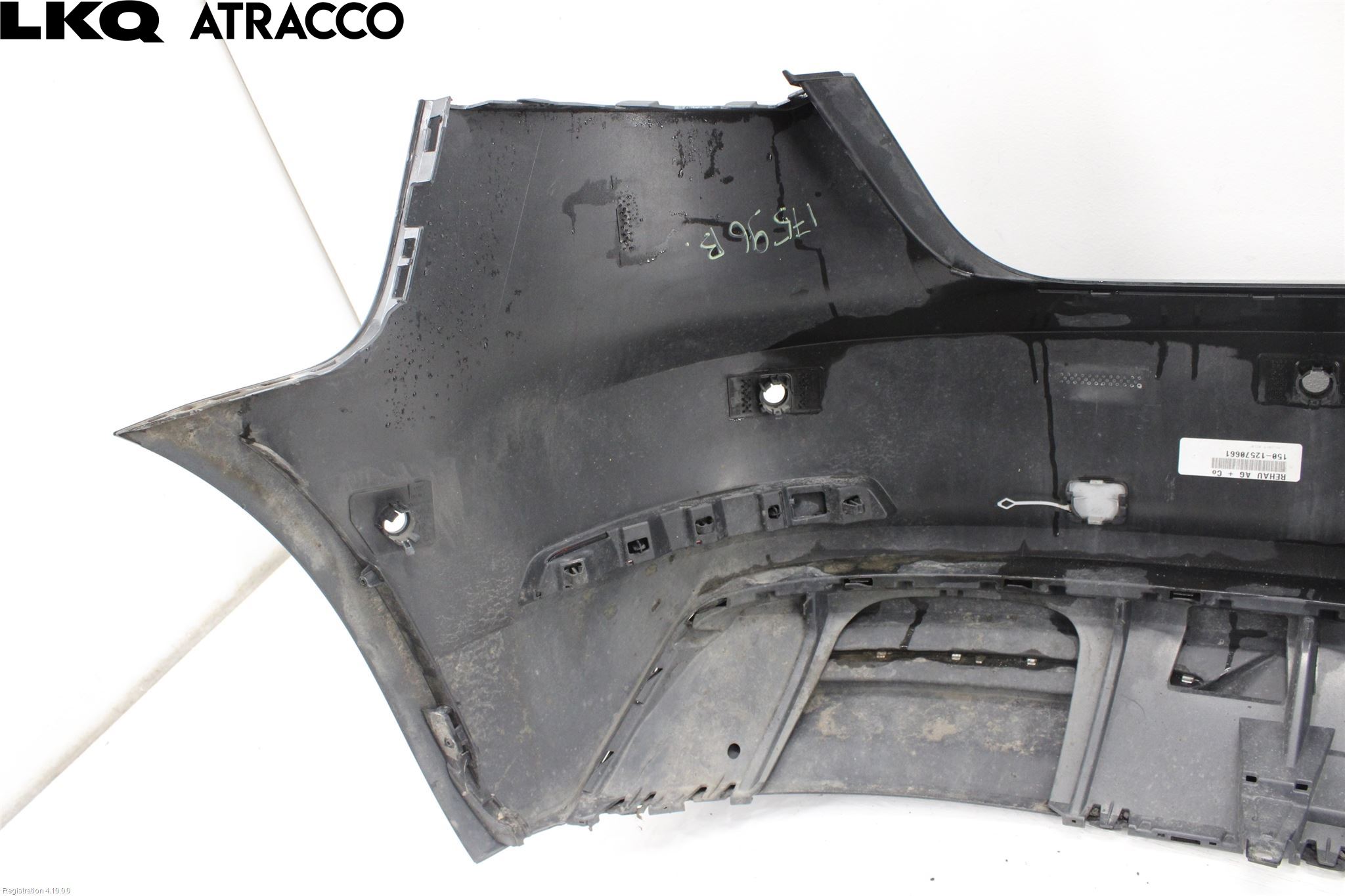 Audi A3/S3 05-13 Støtfanger Bak