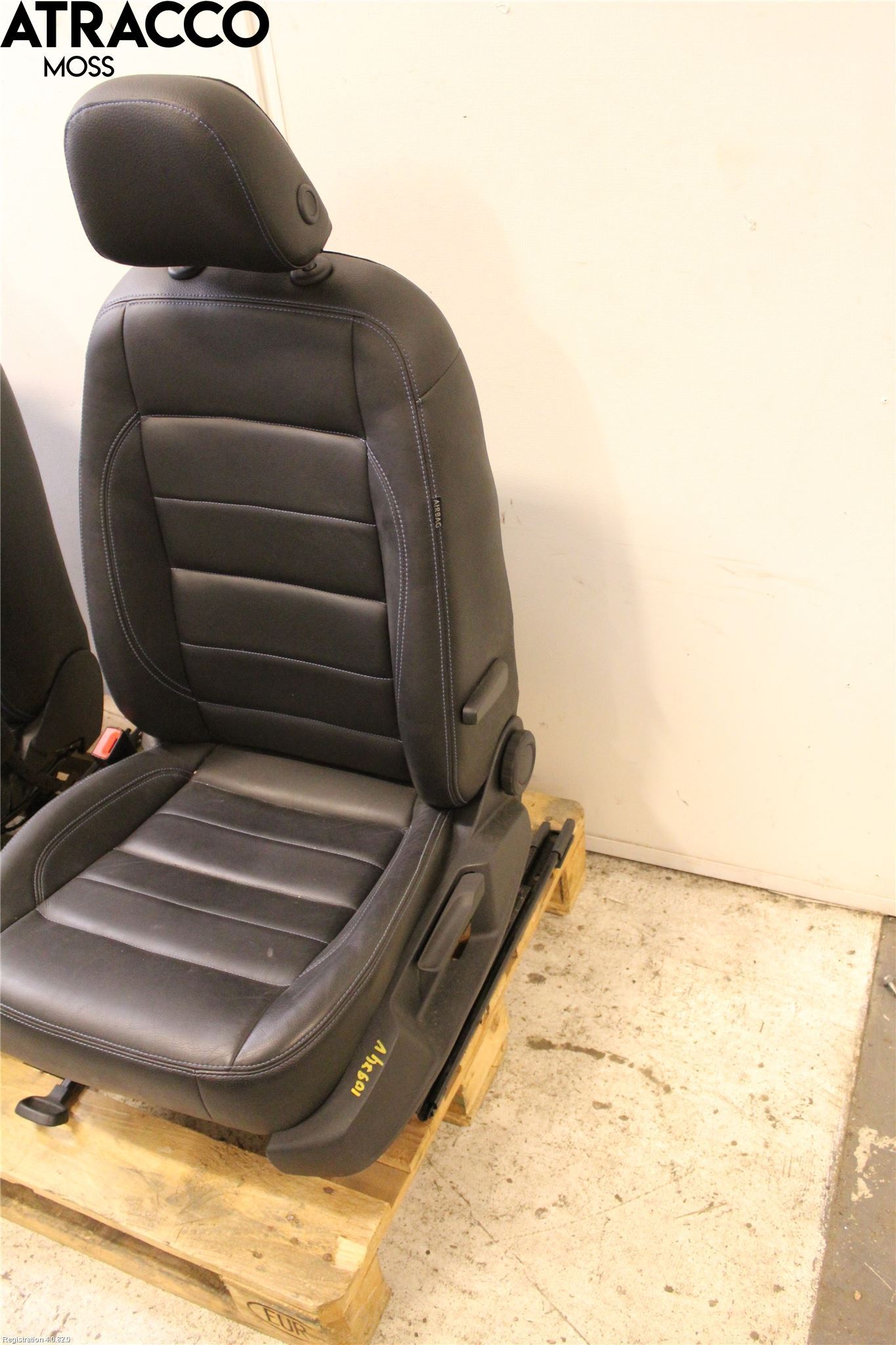 Mercedes-Benz MB C-KLASS (W204) 07-15 Innr Sete Foran Venstre