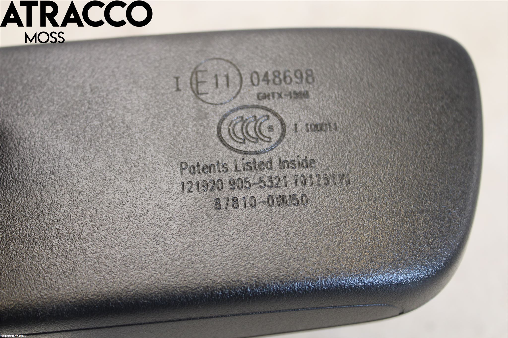 Lexus ES 250/300/330 Speil Innvendig El