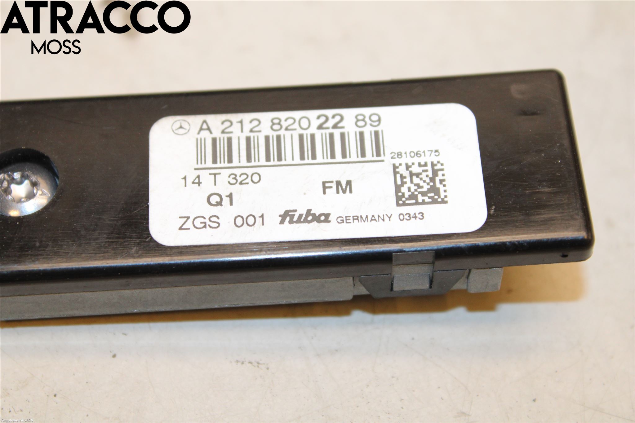 Mercedes-Benz MB E-KLASS (W212) 09-16 Stereo Antenneforsterker