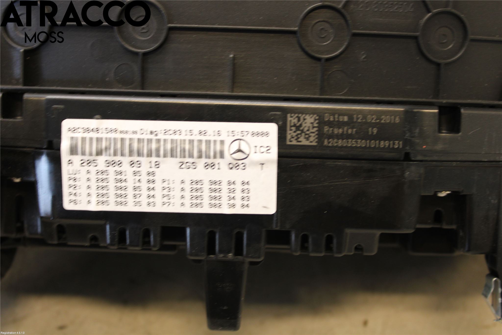 Mercedes-Benz MB C-KLASS (W205) 14-21 Instr Kombinert