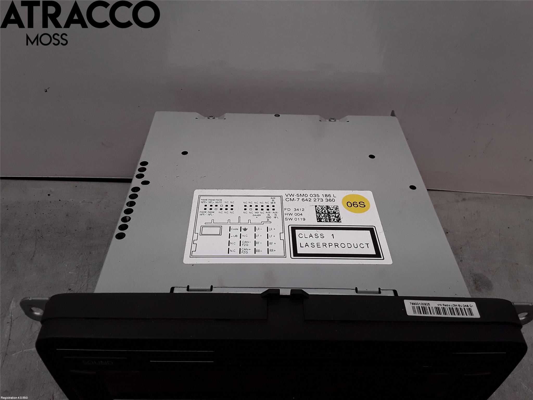 Volkswagen VW TIGUAN 07-16 Stereo Radio