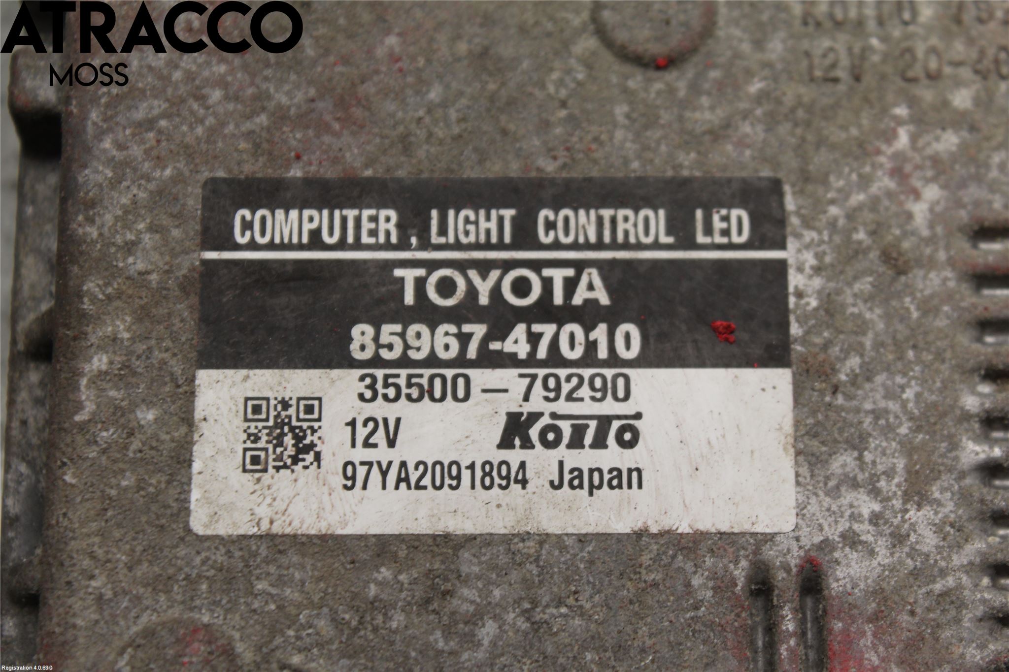 Toyota PRIUS ZVW30 09-20 Styreenhet Xenon